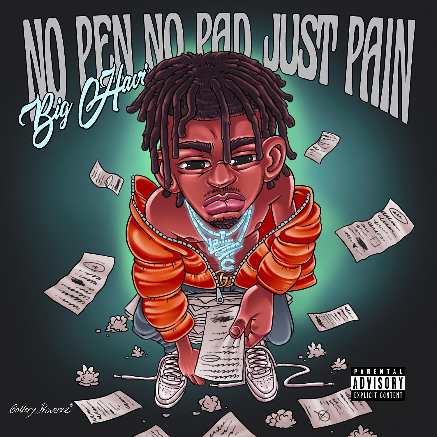 Постер альбома No Pen, No Pad, Just Pain