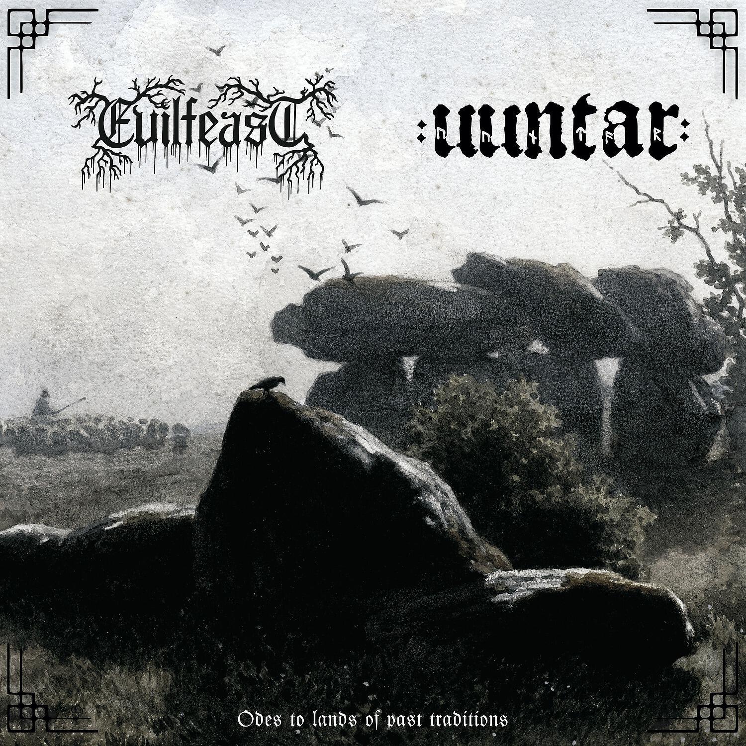Evilfeast - A Castle Enfolded in Crimson Twilight