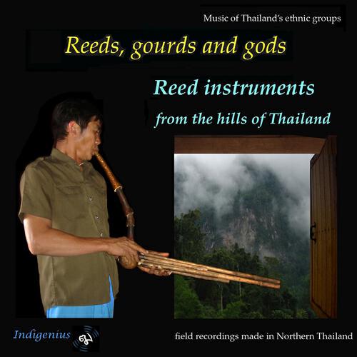 Thai hill tribe musicians - Hmong free reed pipes (qen) Wedding tune