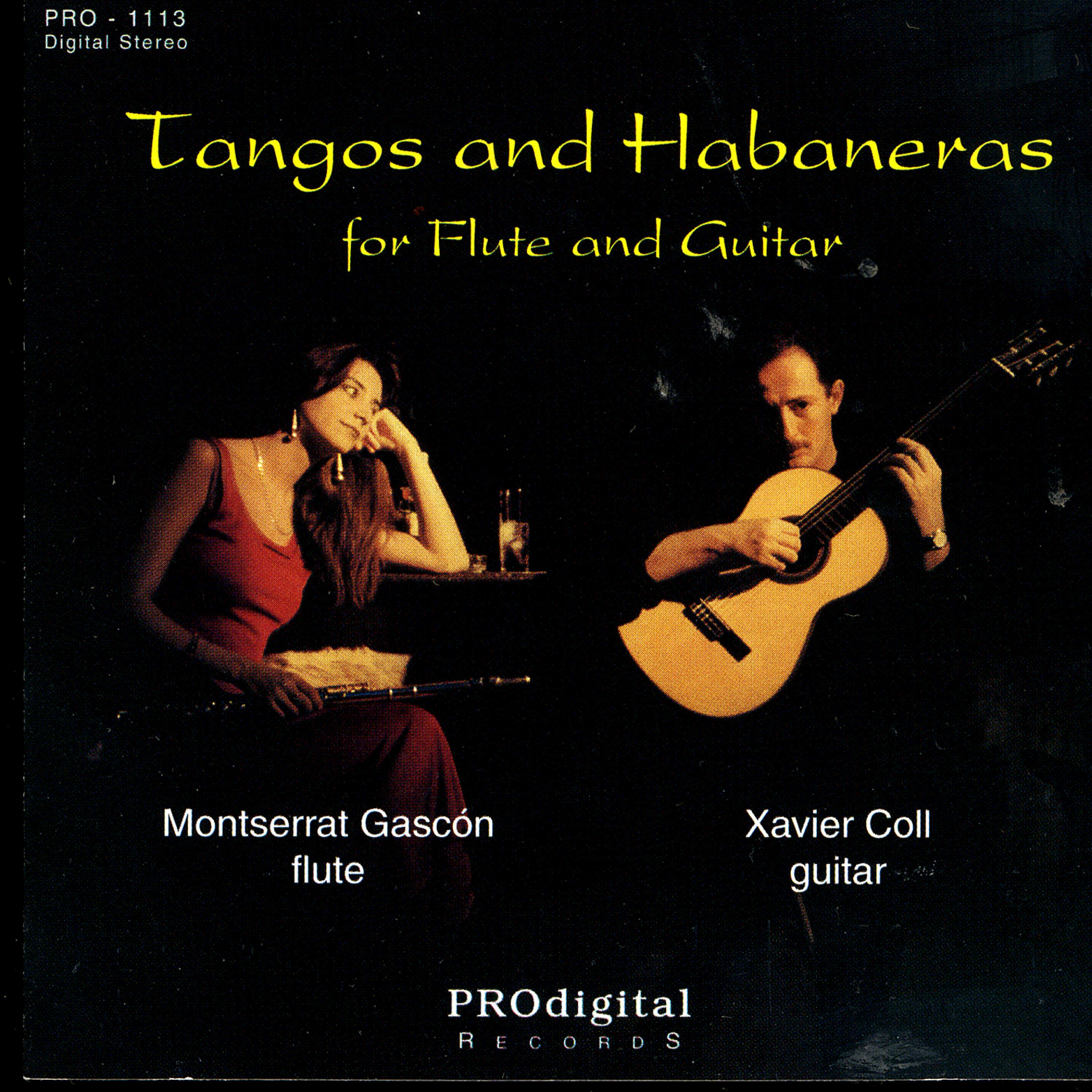 Постер альбома Tangos and Habaneros for Flute and Guitar