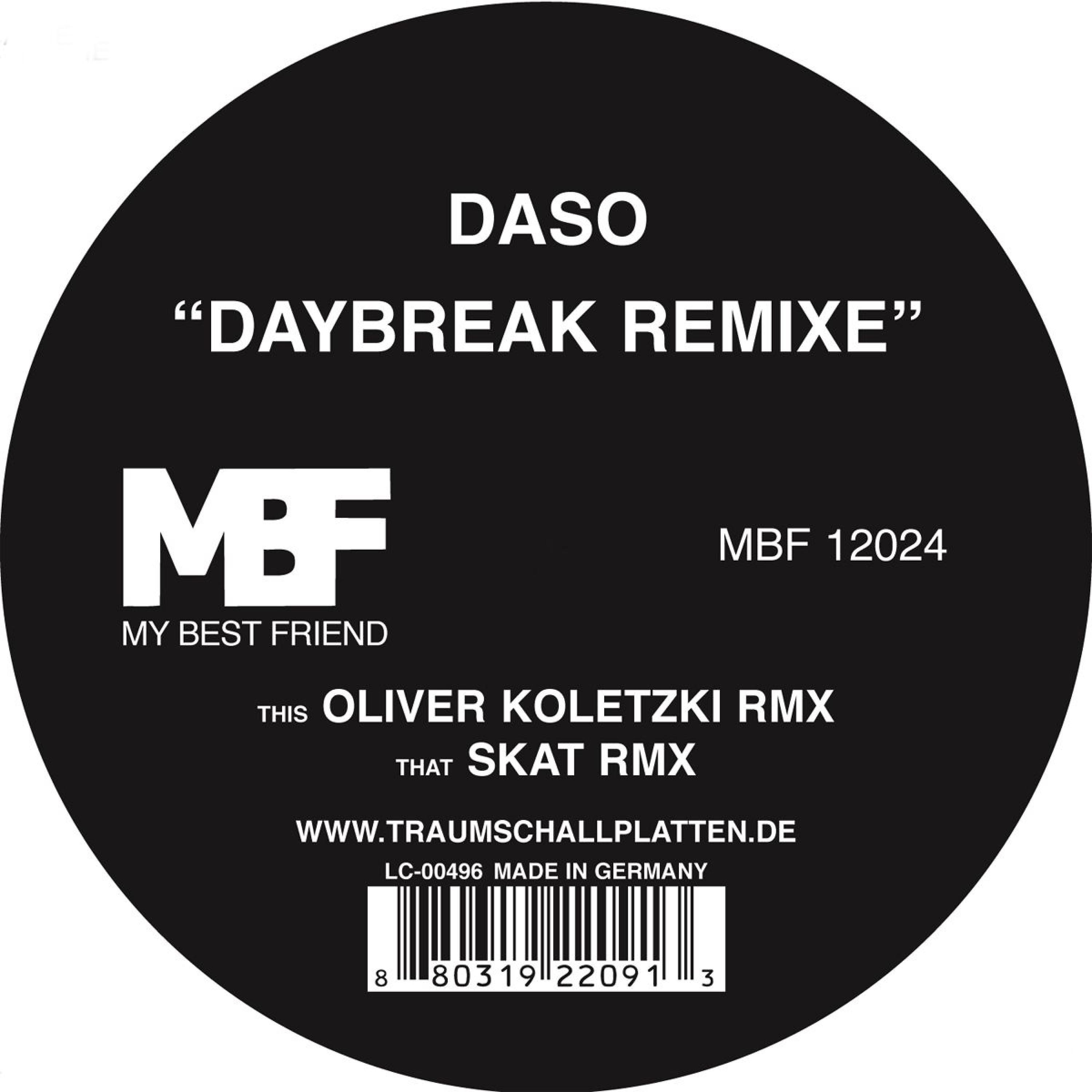 Постер альбома Daybreak Remixe