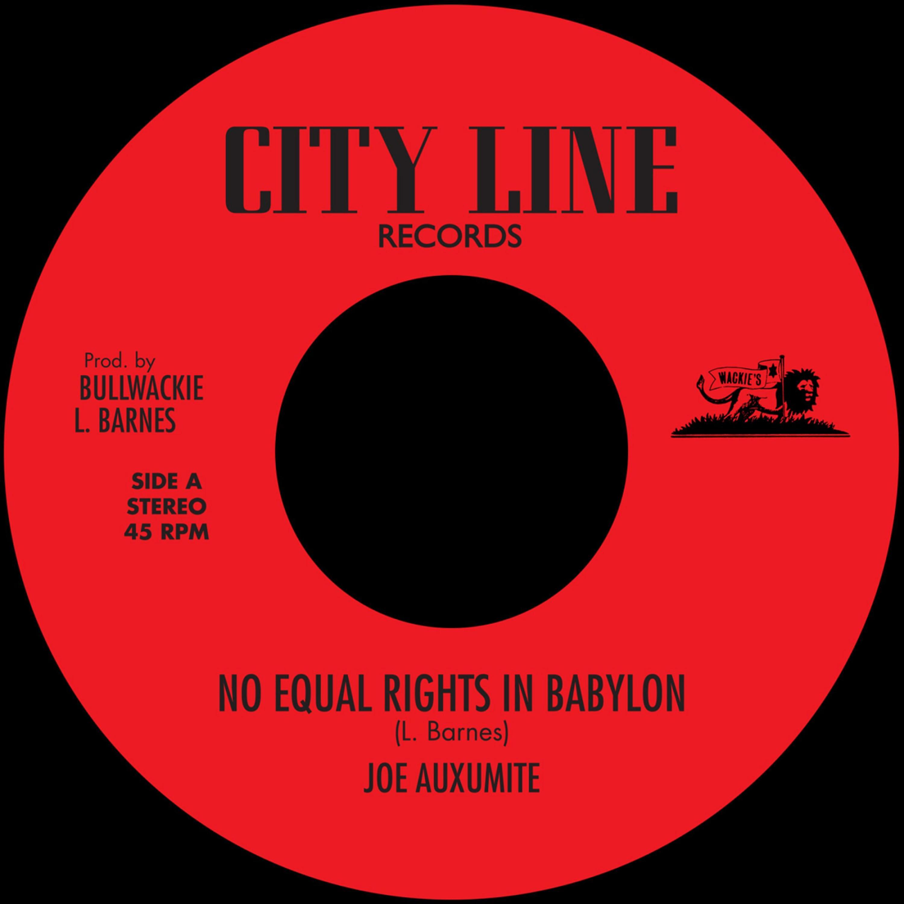 Постер альбома No Equal Rights in Babylon