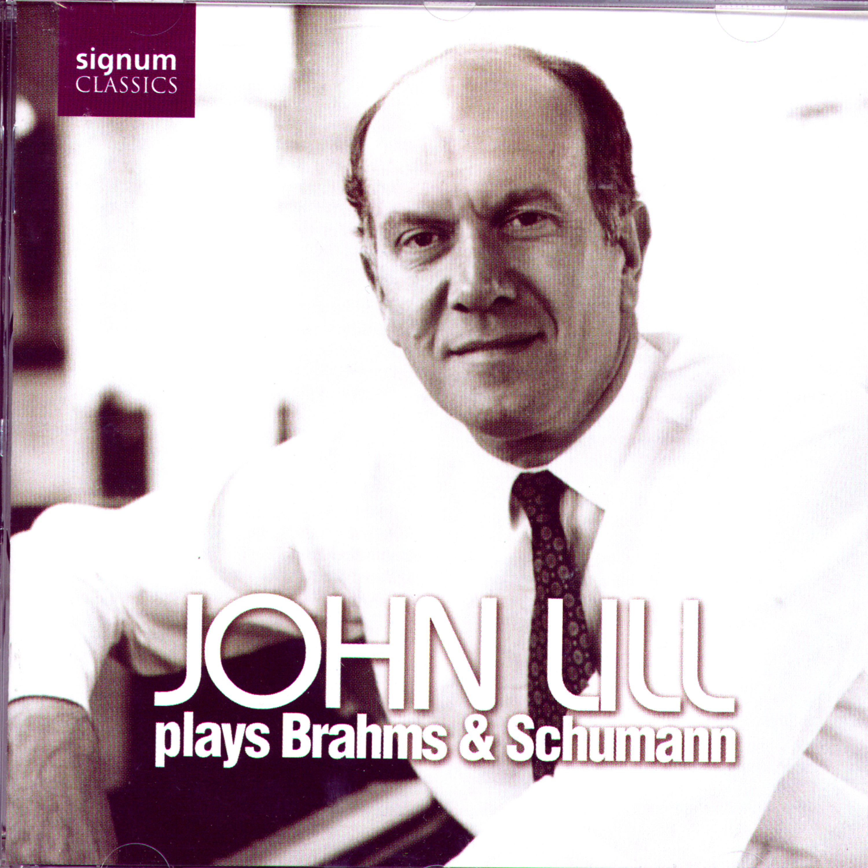 Постер альбома John Lill Plays Brahms & Schumann
