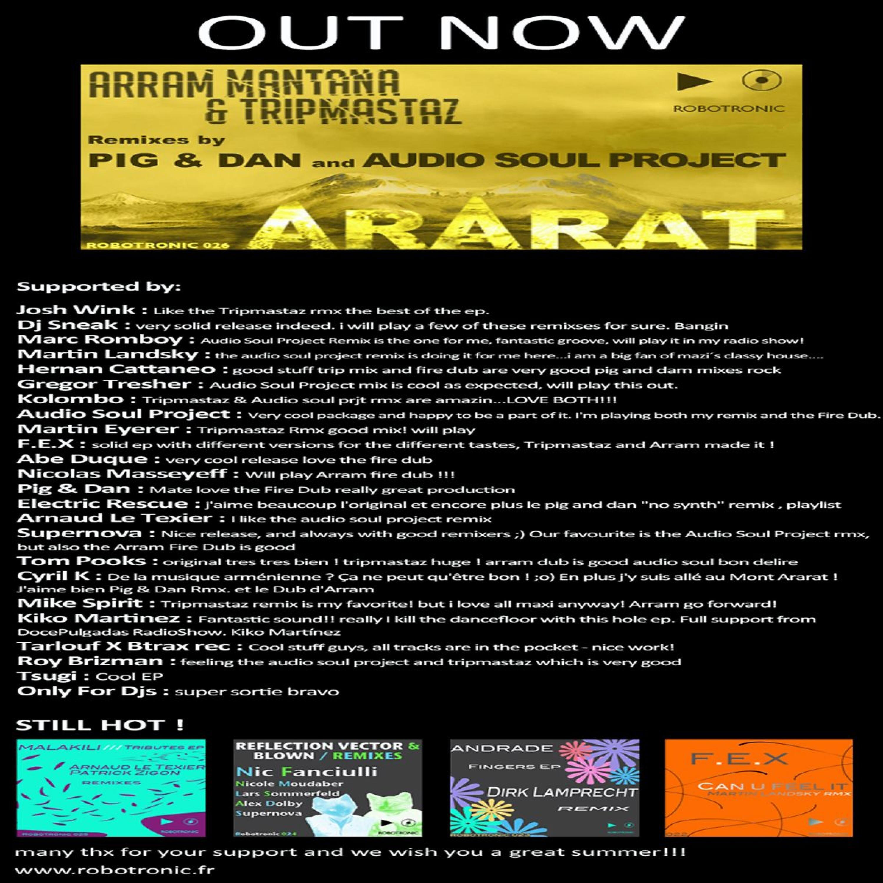 Arram Mantana - Ararat (Pig & Dan