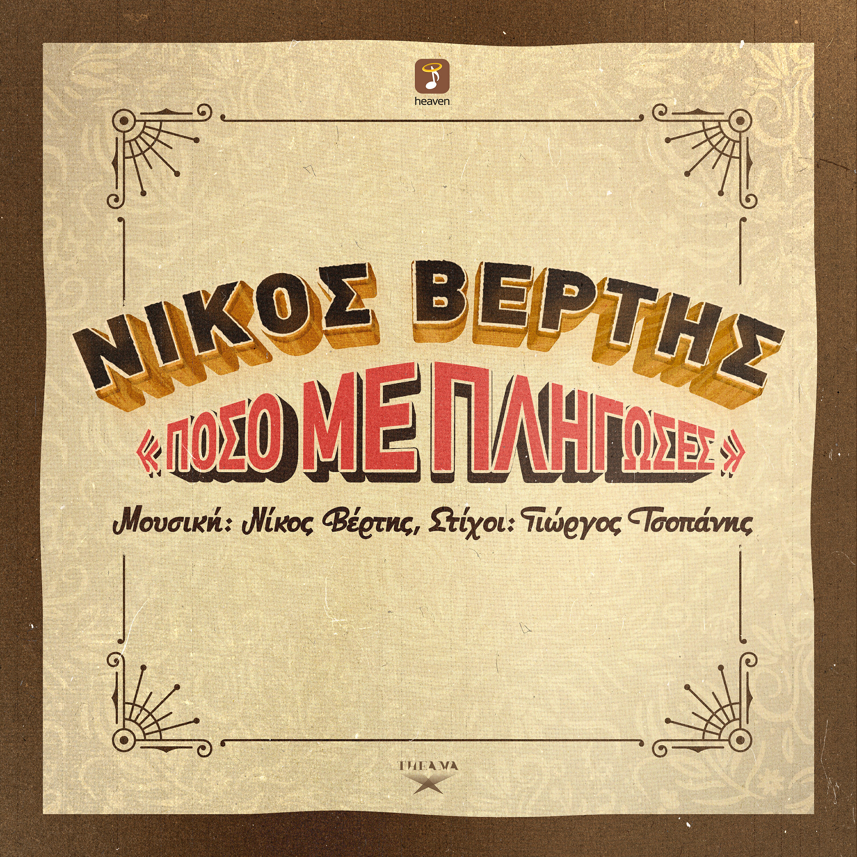 Nikos Vertis - Poso Me Pligoses