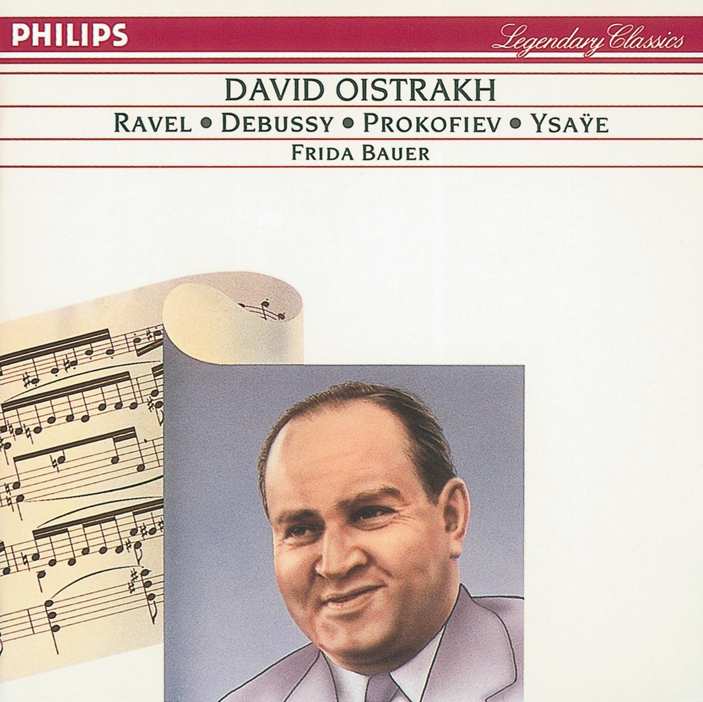Постер альбома Debussy/Ravel/Ysaÿe: Violin Sonatas/Prokofiev: 5 Mélodies