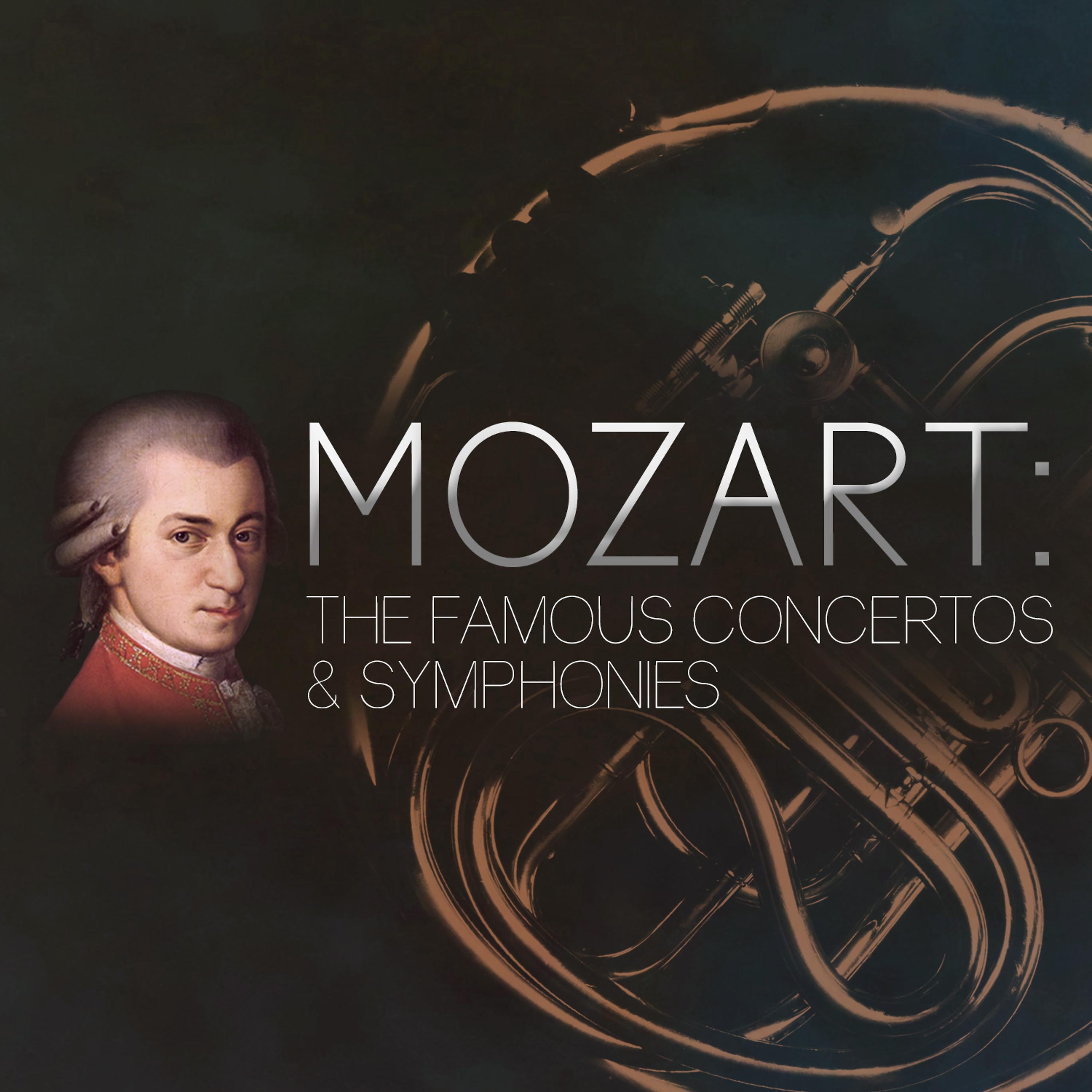 Постер альбома Mozart: The Famous Concertos & Symphonies