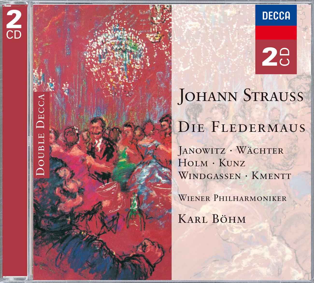 Постер альбома Strauss, J.: Die Fledermaus