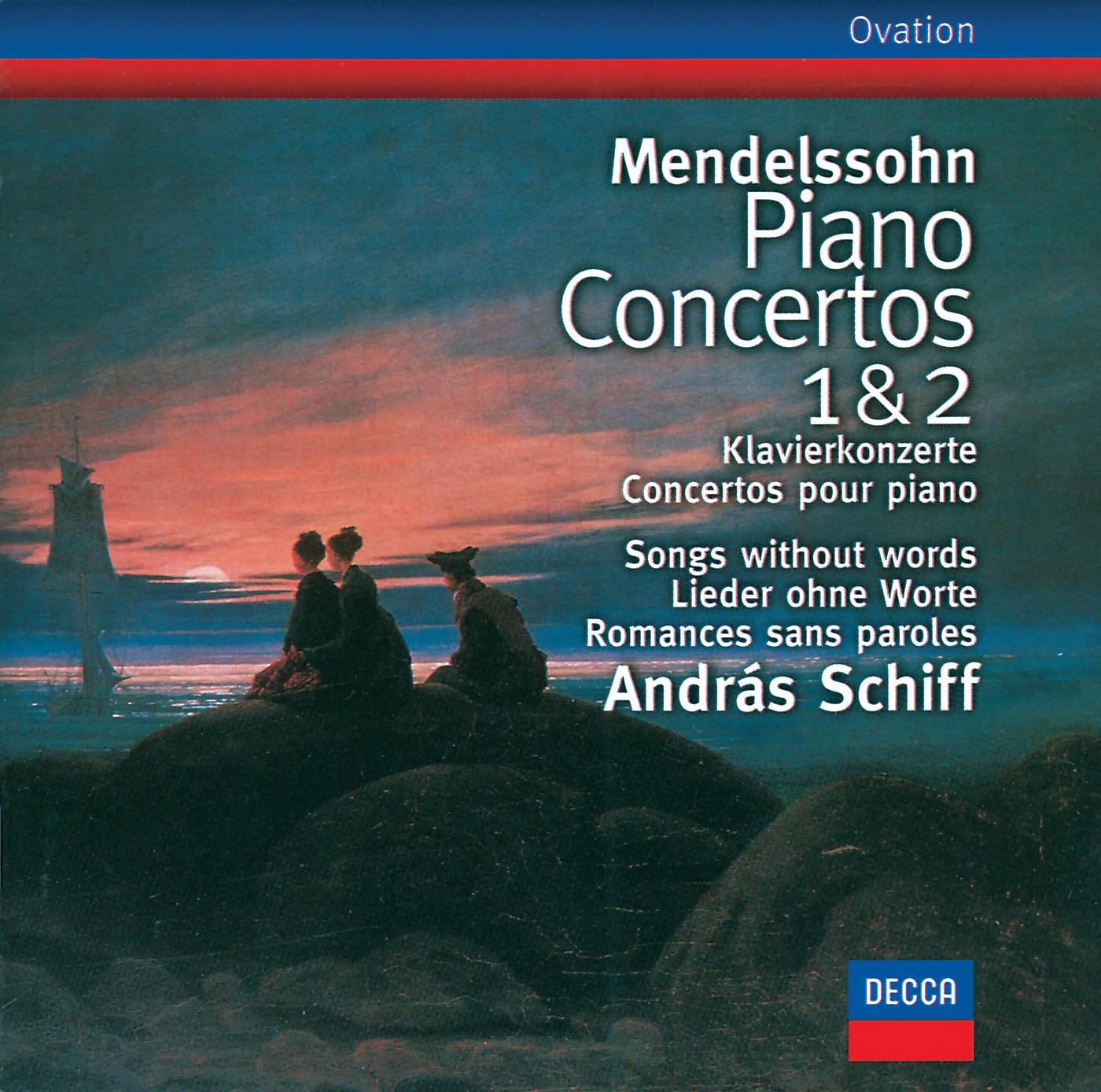 Постер альбома Mendelssohn: Piano Concertos Nos.1 & 2; Songs without words