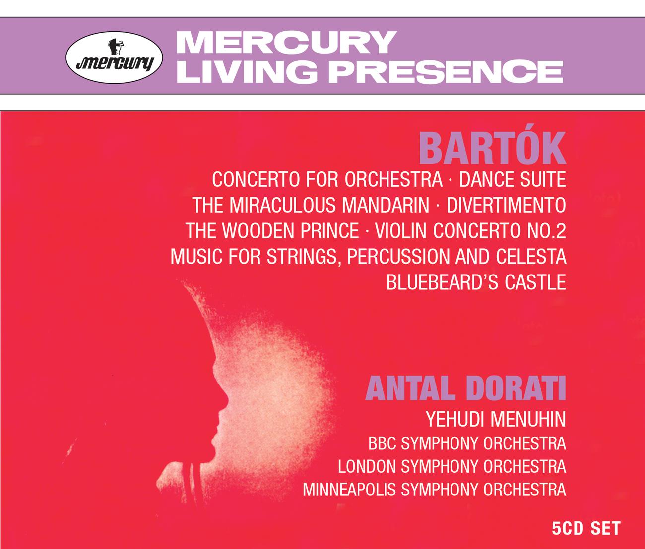 Постер альбома Doráti conducts Bartók
