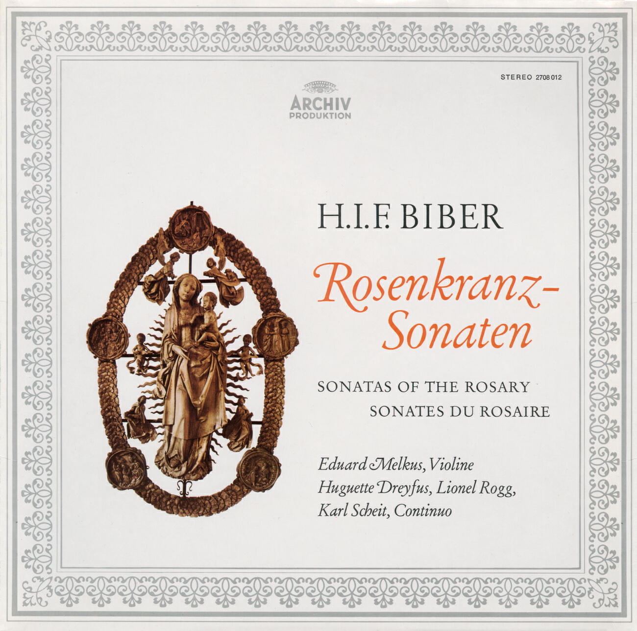 Eduard Melkus - Biber: Sonata I: The Annunciation (from: 15 Mystery Sonatas) - 1. Praeludium