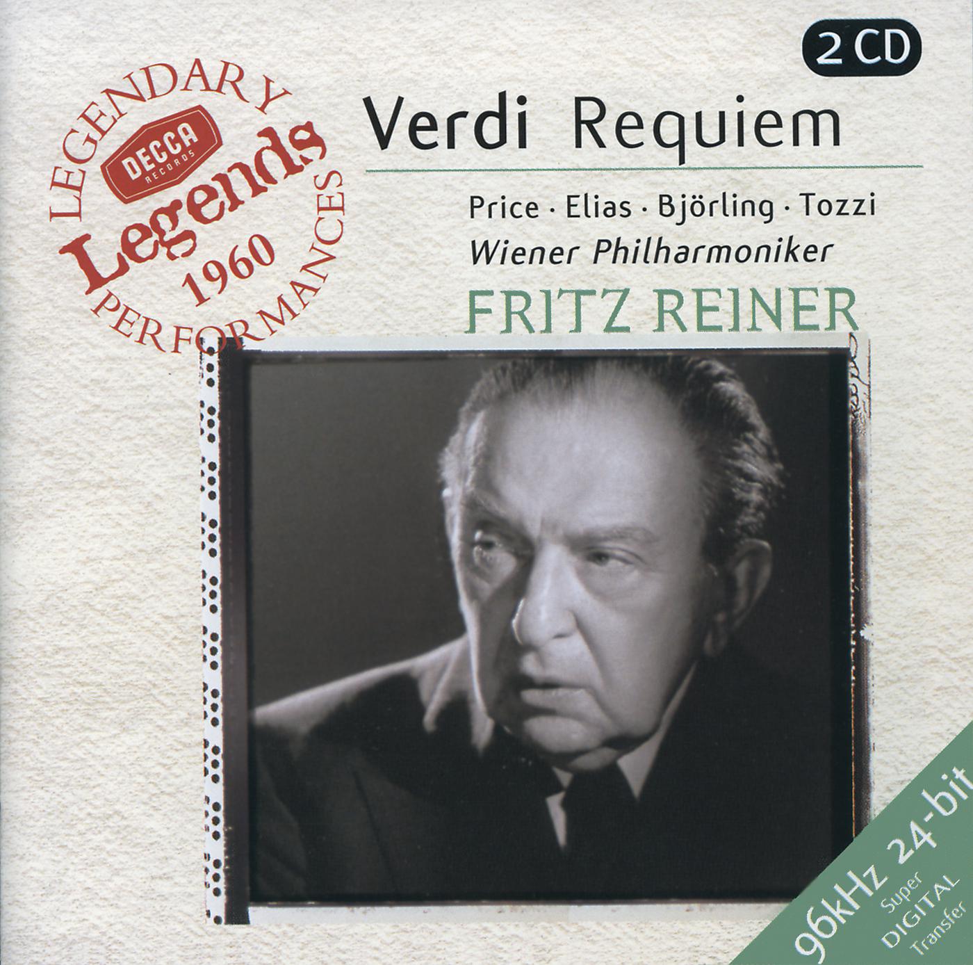 Постер альбома Verdi: Requiem/Quattro Pezzi Sacri