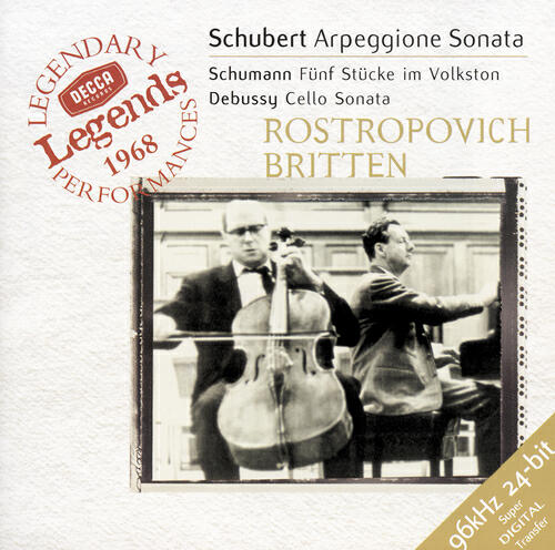 Мстислав Ростропович - Schubert: Sonata For Arpeggione And Piano In A Minor, D. 821 - 3. Allegretto