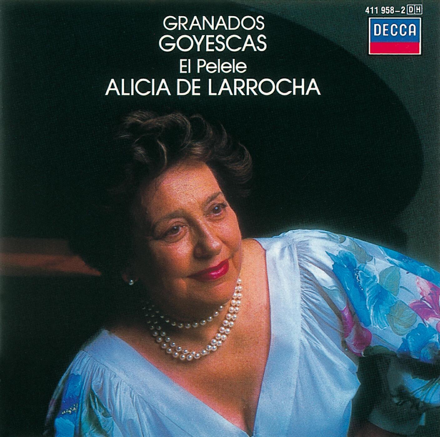 Alicia De Larrocha - Granados: Goyescas -  Suite - 6. Epilogo (Serenata del espectro)
