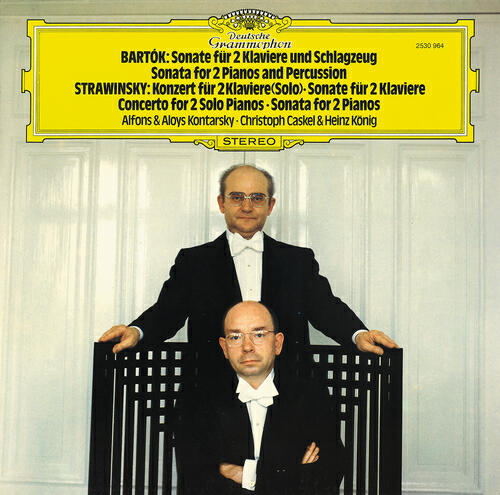 Alfons Kontarsky - Bartók: Sonata for 2 Pianos and Percussion - Lento ma non troppo