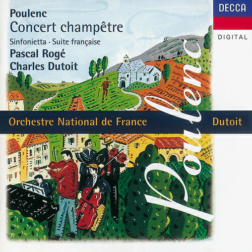 Pascal Roge - Poulenc: Concert Champêtre - Allegro molto