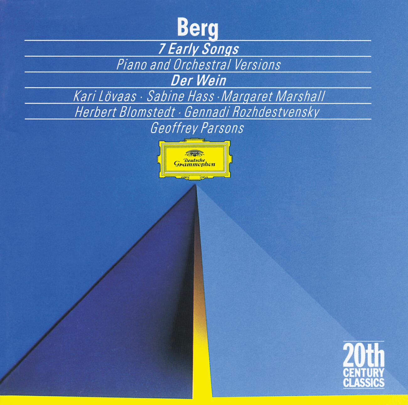 Margaret Marshall - Berg: Sieben frühe Lieder - 4. Traumgekrönt