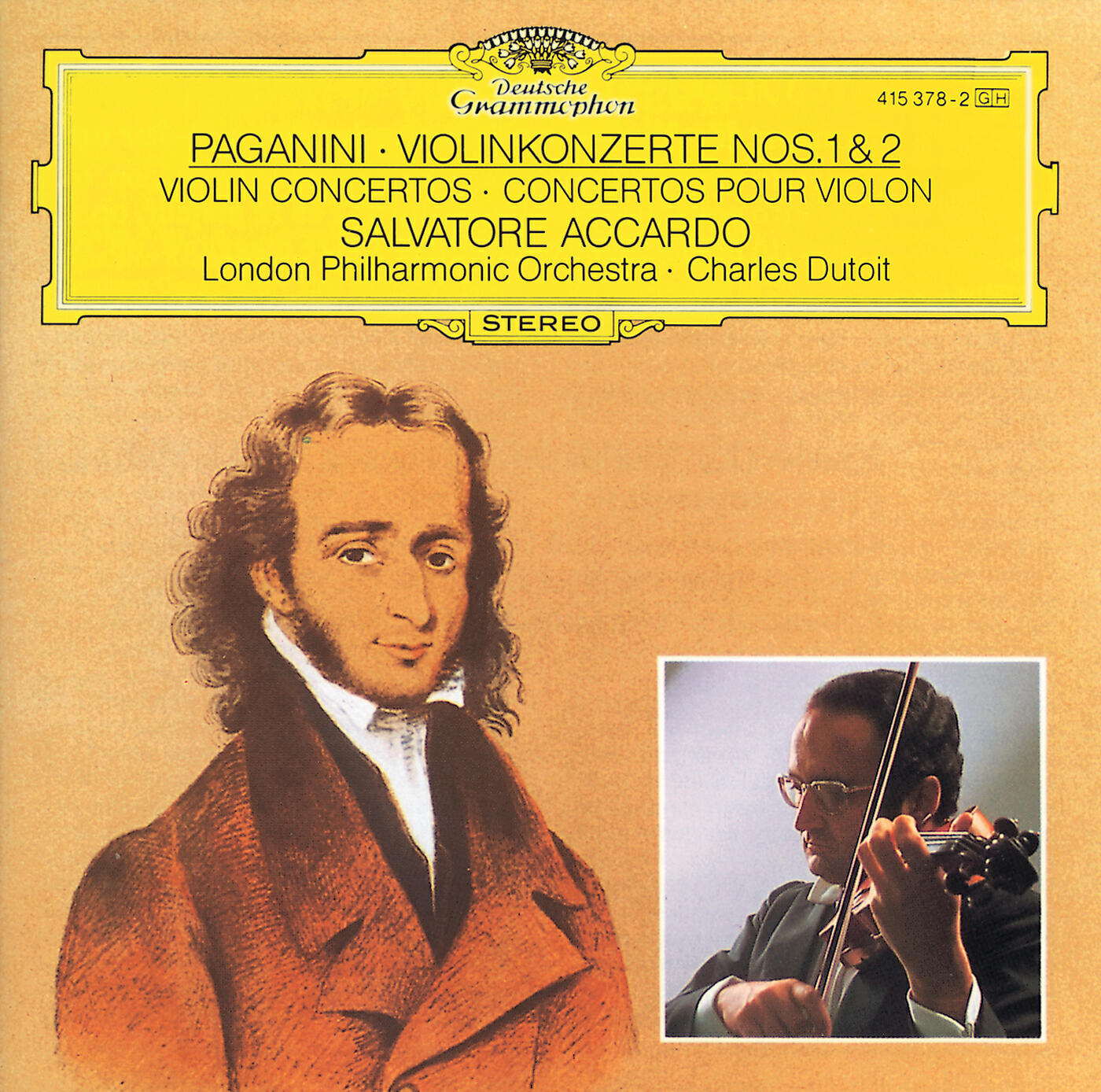 Salvatore Accardo - Paganini: Violin Concerto No.2 In B Minor, Op.7, MS.48 - 2. Adagio