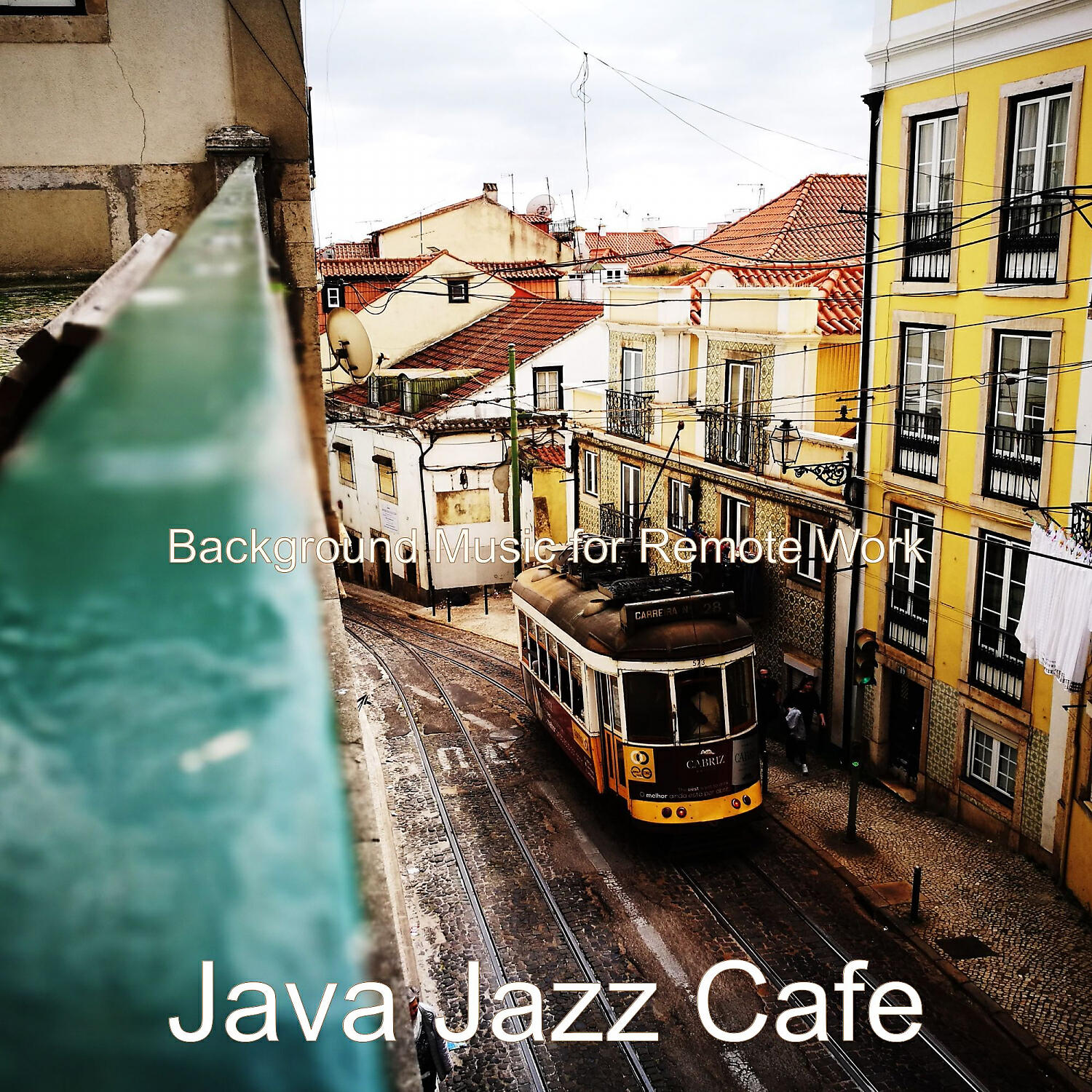 Java Jazz Cafe - Background for Working Remotely