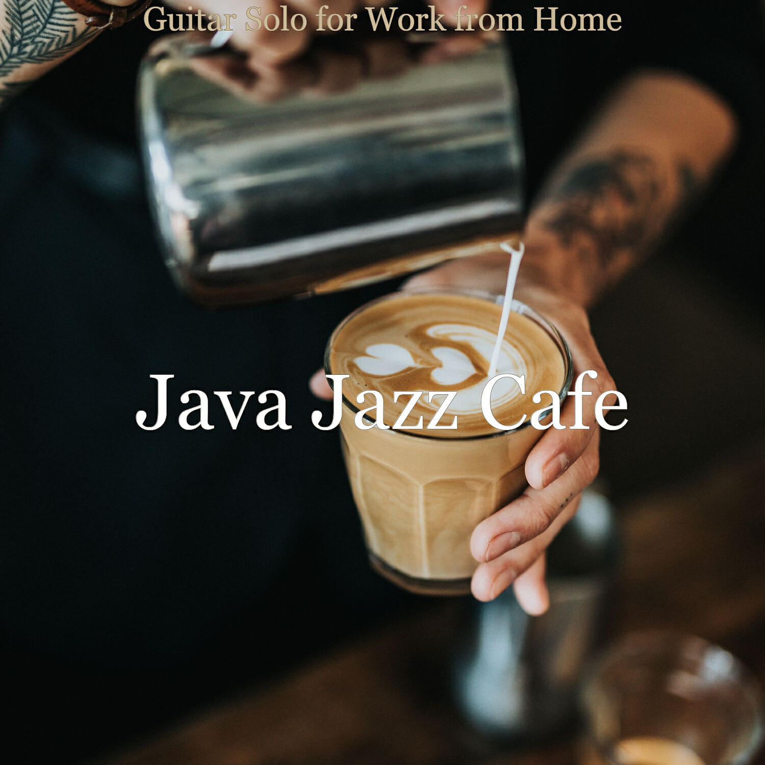 Java Jazz Cafe - Retro Backdrop for Work from Home