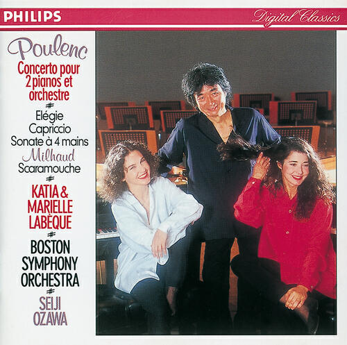 Katia Labèque - Poulenc: Concerto for 2 Pianos and Orchestra in D minor - 3. Finale (Allegro molto)