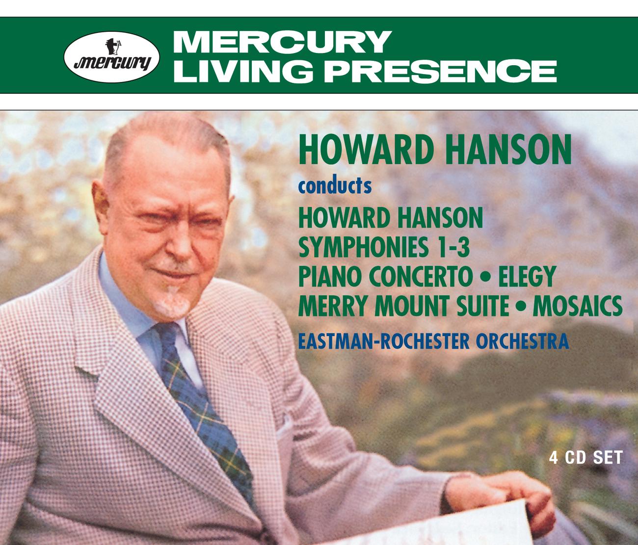Постер альбома Howard Hanson conducts Howard Hanson