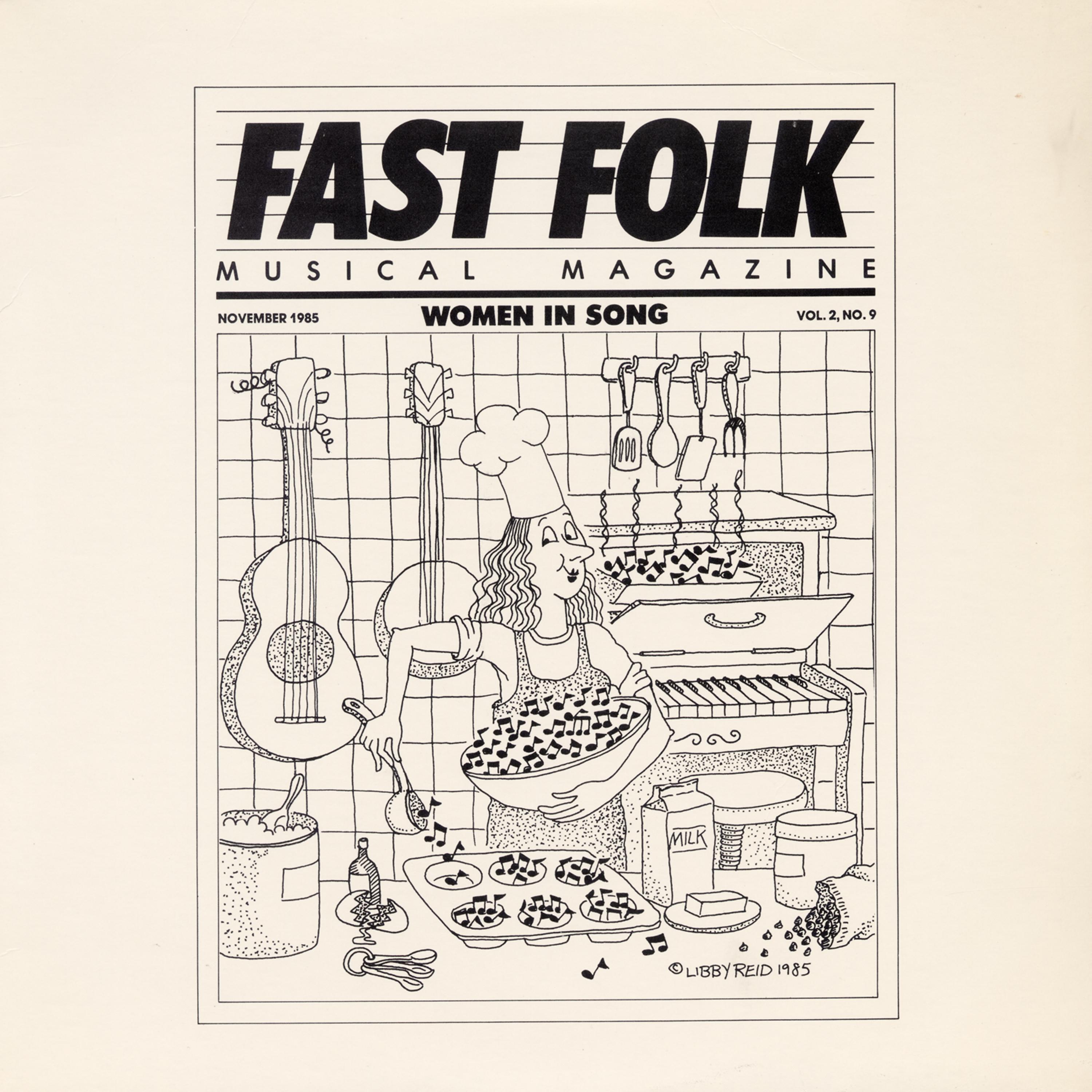Постер альбома Fast Folk Musical Magazine (Vol. 2, No. 9) Women in Song