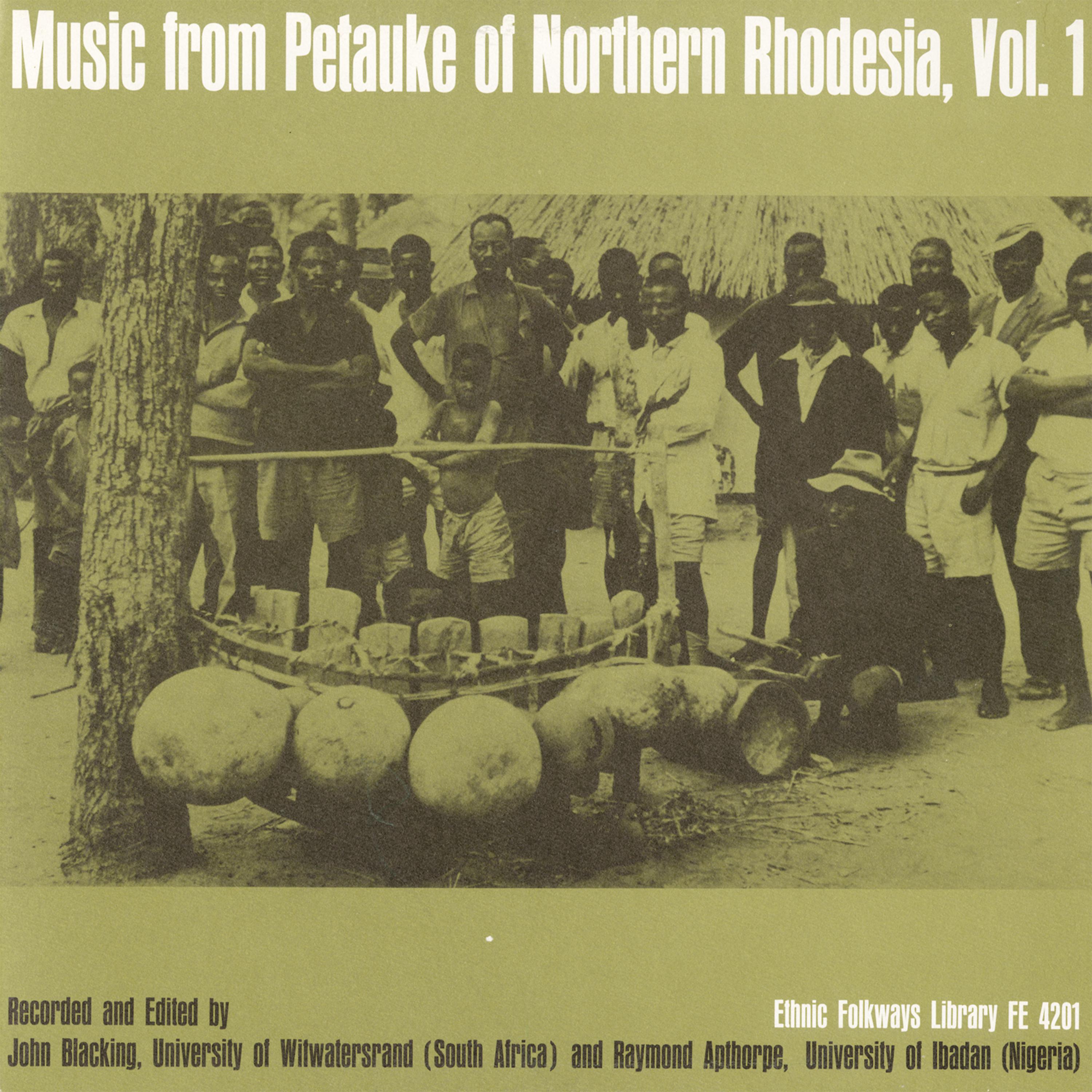 Постер альбома Music from Petauke of Northern Rhodesia, Vol. 1