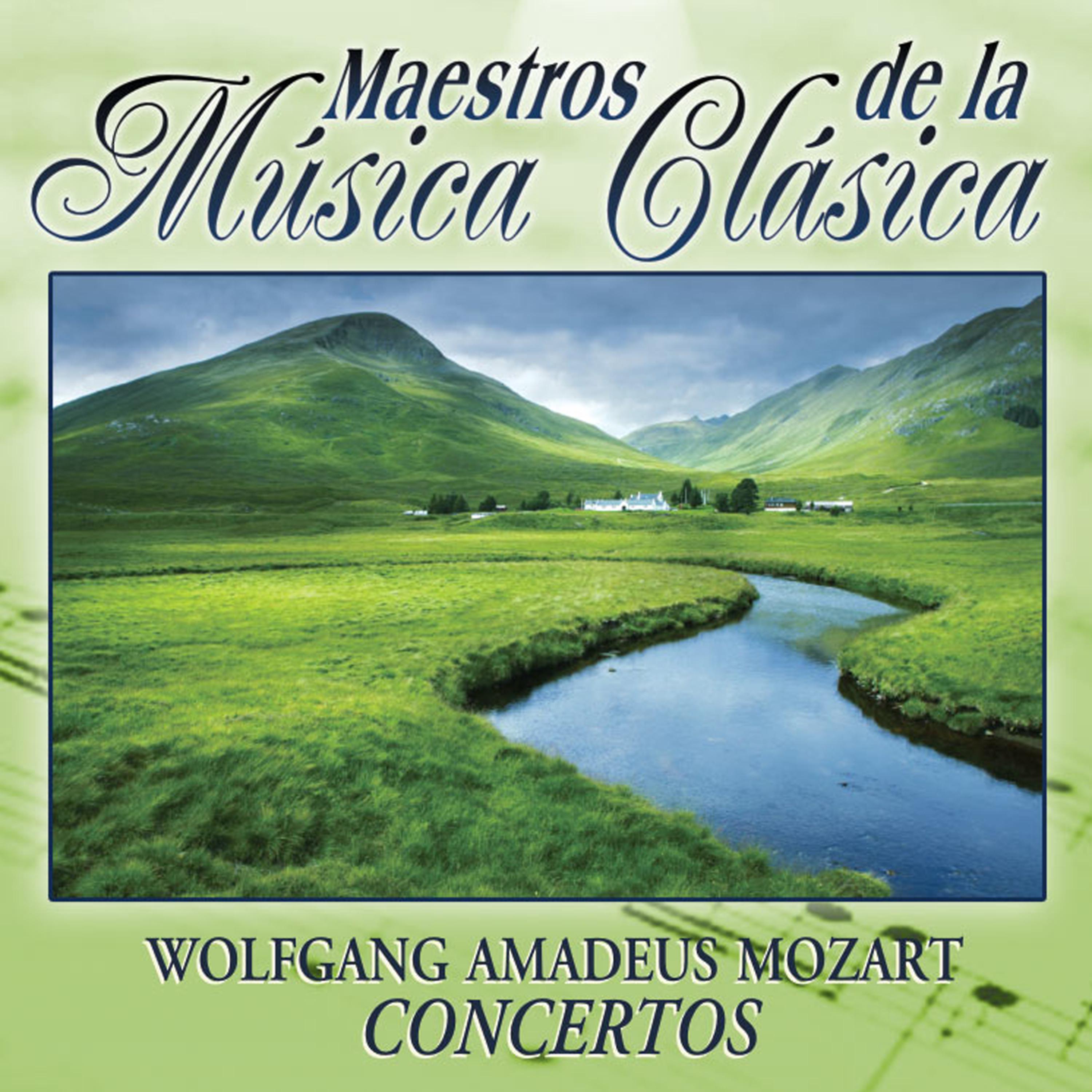 Постер альбома Maestros de la musica clasica - Wolfgang Amadeus Mozart. Concertos