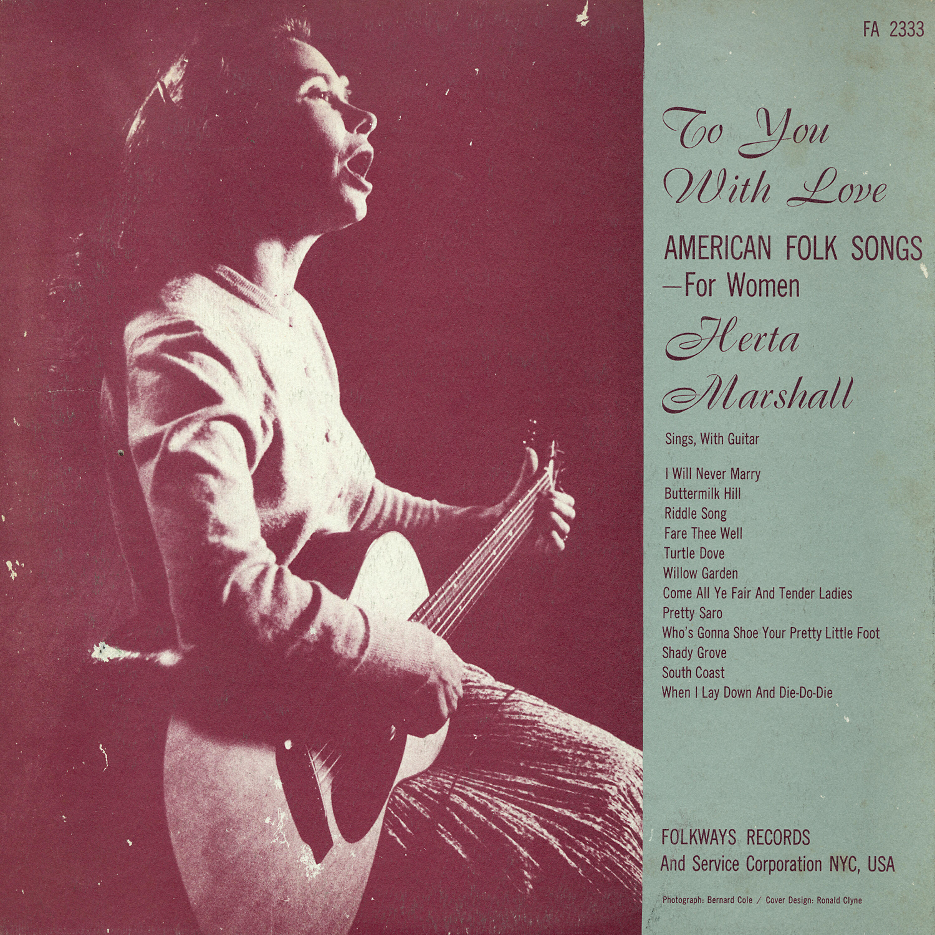 Herta Marshall - Come All You Fair and Tender Ladies