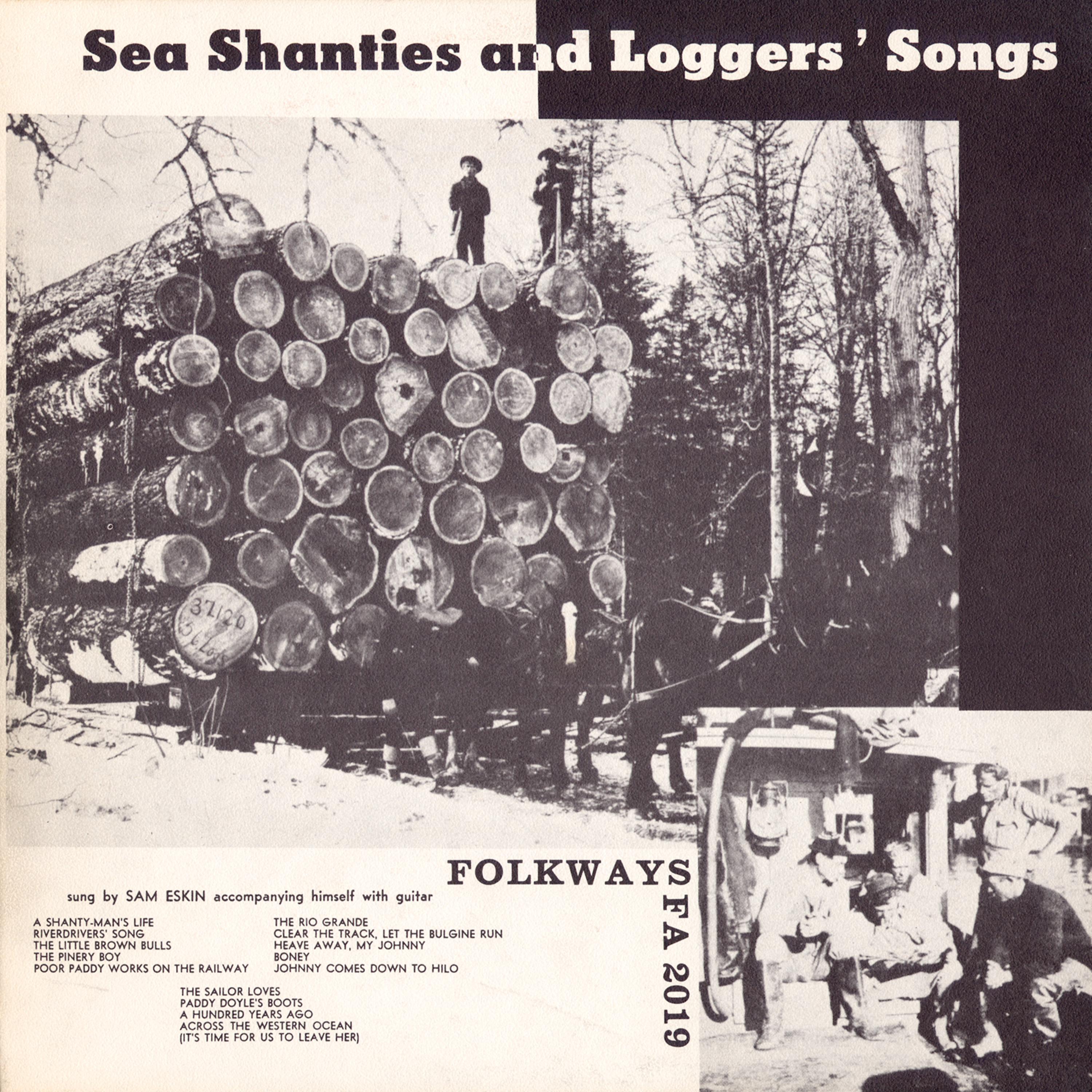 Постер альбома Sea Shanties and Loggers' Songs
