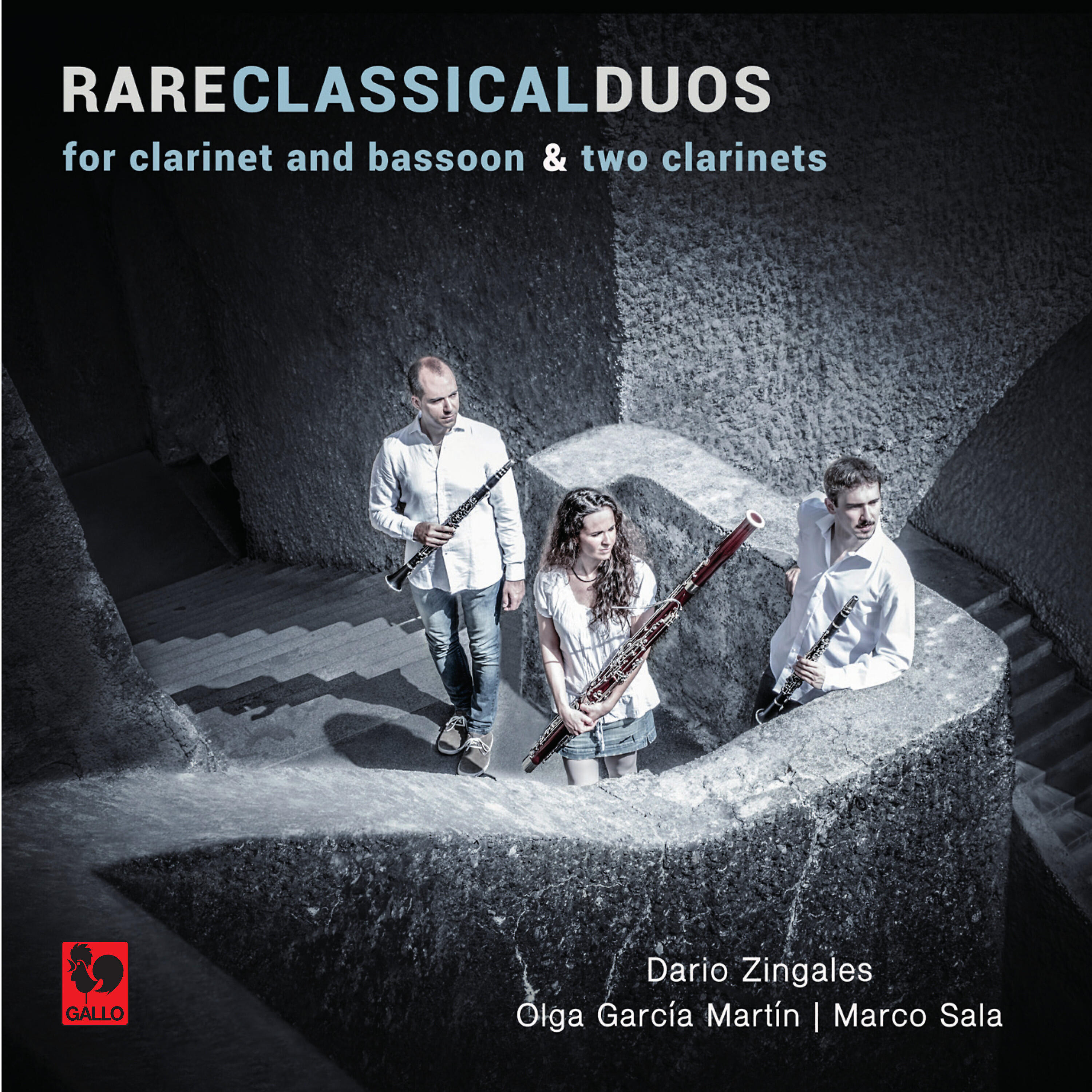 Dario Zingales - Five Duos for Two Clarinets in C Major: II. Allegretto
