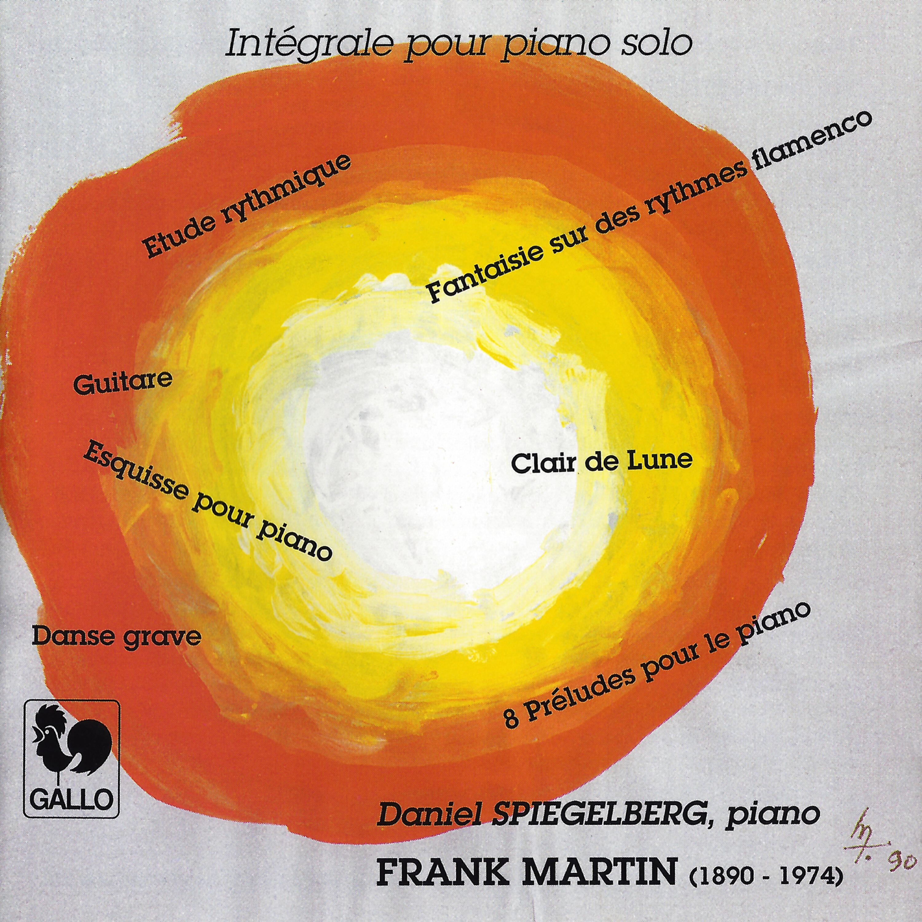 Daniel Spiegelberg - 4 pièces brèves pour piano: I. Prelude