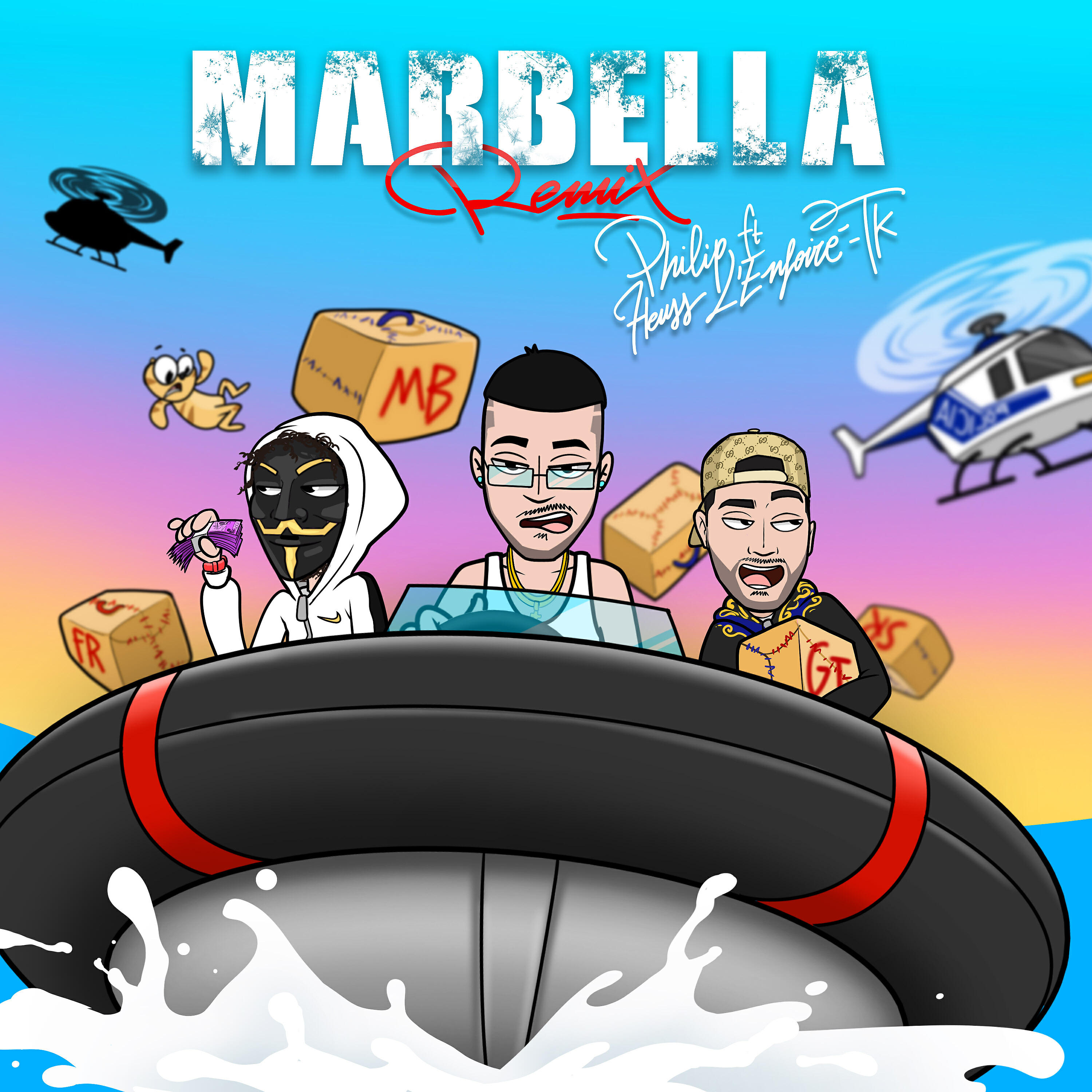 Philip - Marbella (feat. Heuss L'enfoiré, TK) [Remix]