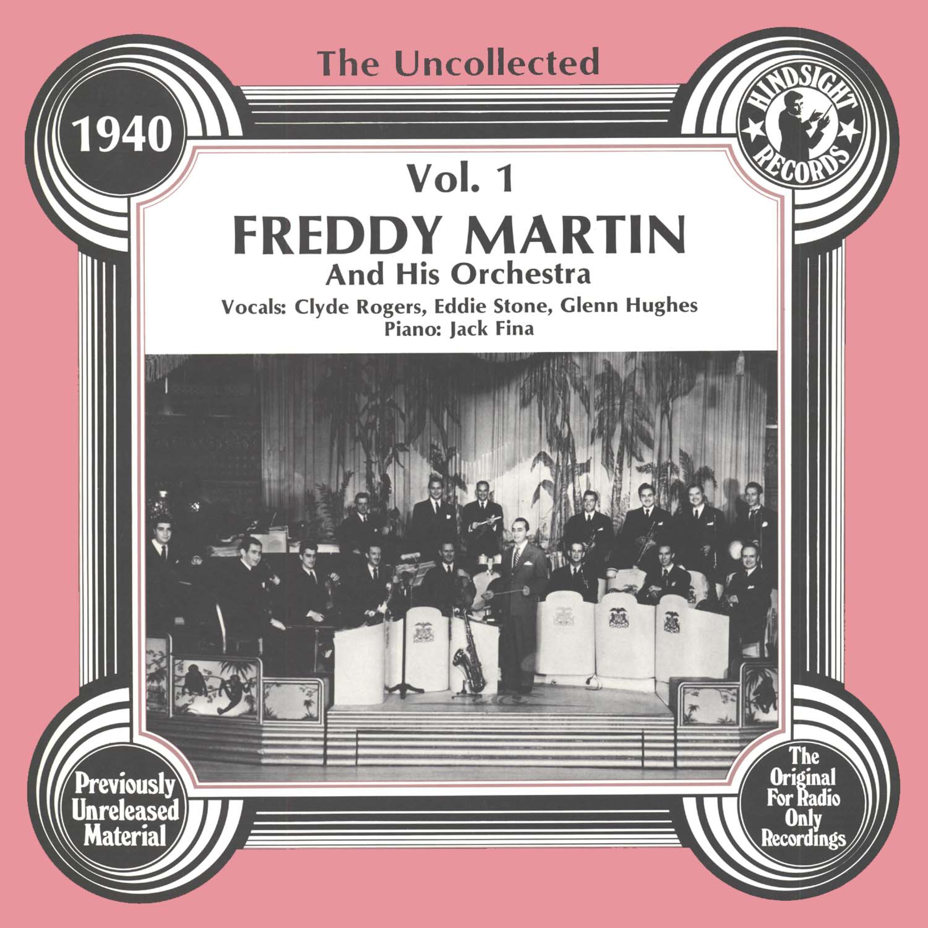Постер альбома The Uncollected: Freddy Martin And His Orchestra