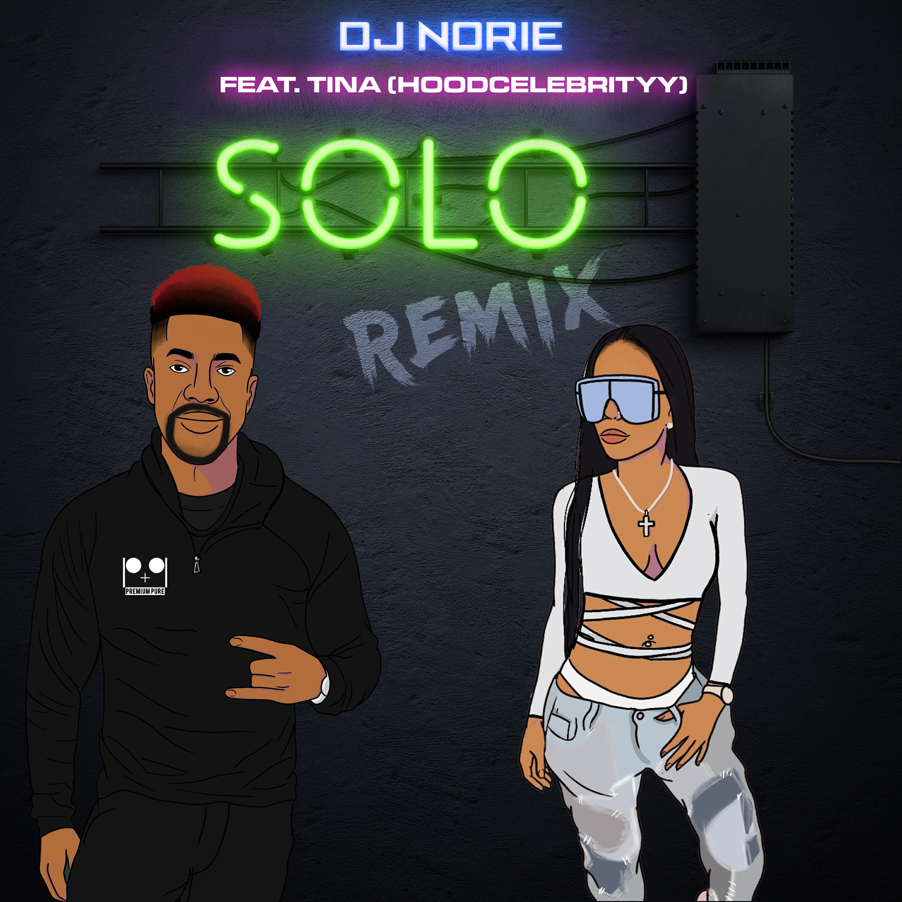 DJ Norie - Solo (feat. HoodCelebrityy) (Remix)