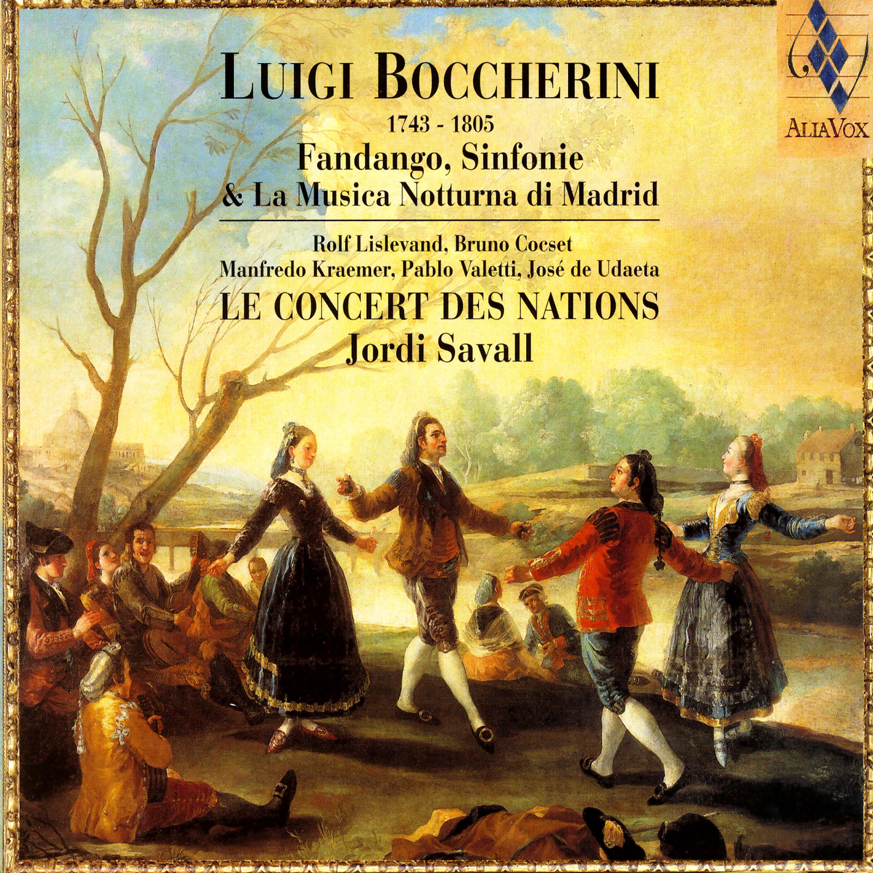 Постер альбома Luigi Boccherini: Fandango, Sinfonie & La Musica Notturna Di Madrid