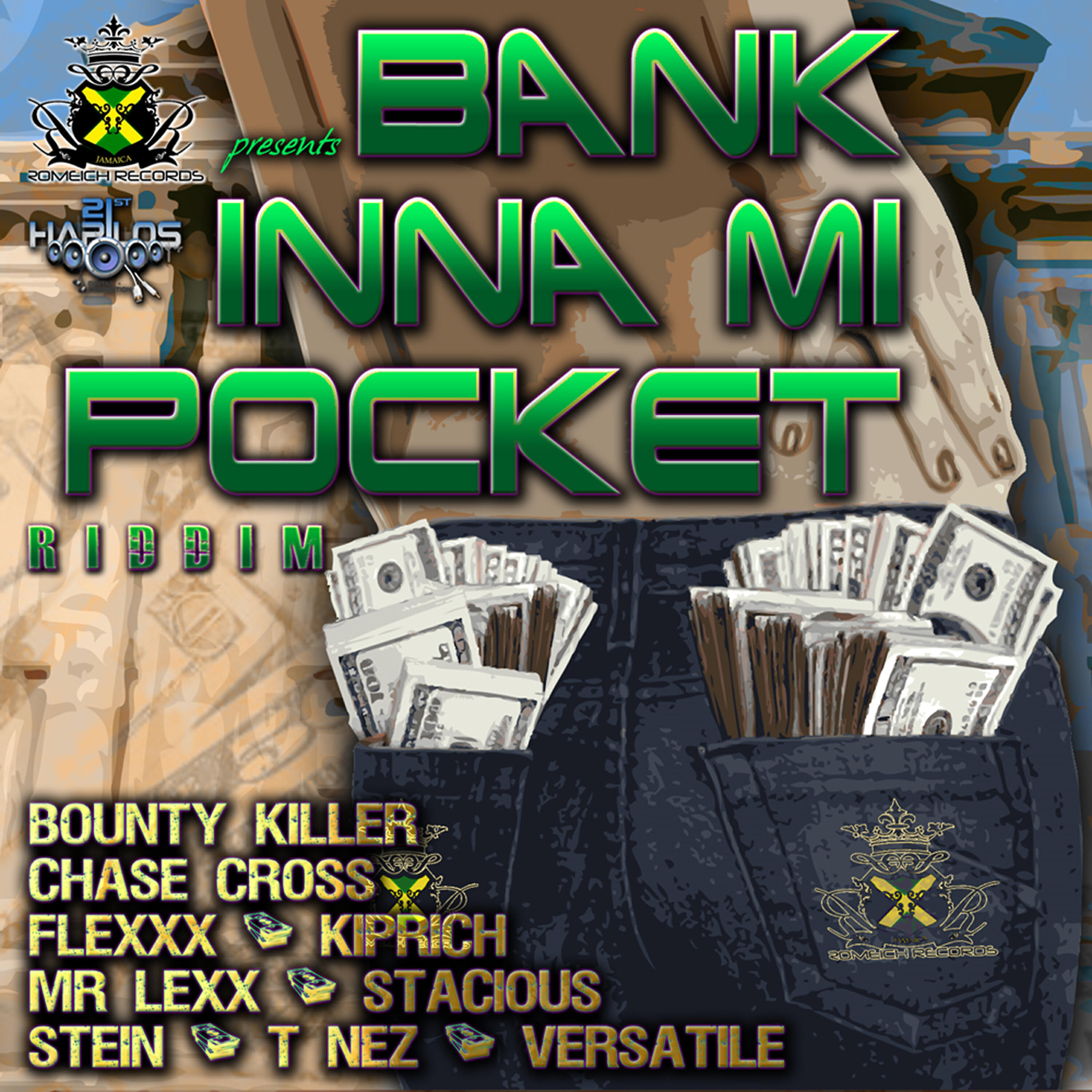Romeich Records - Bank Inna Mi Pocket (Instrumental)