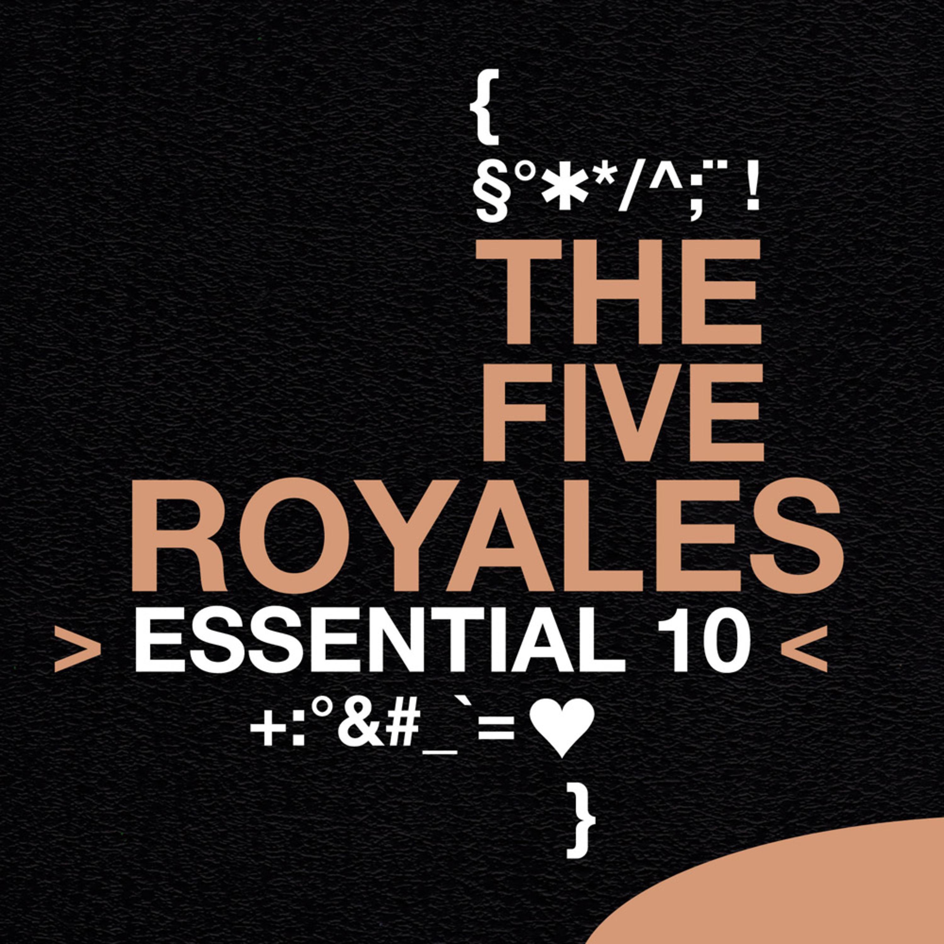 Постер альбома The Five Royales: Essential 10