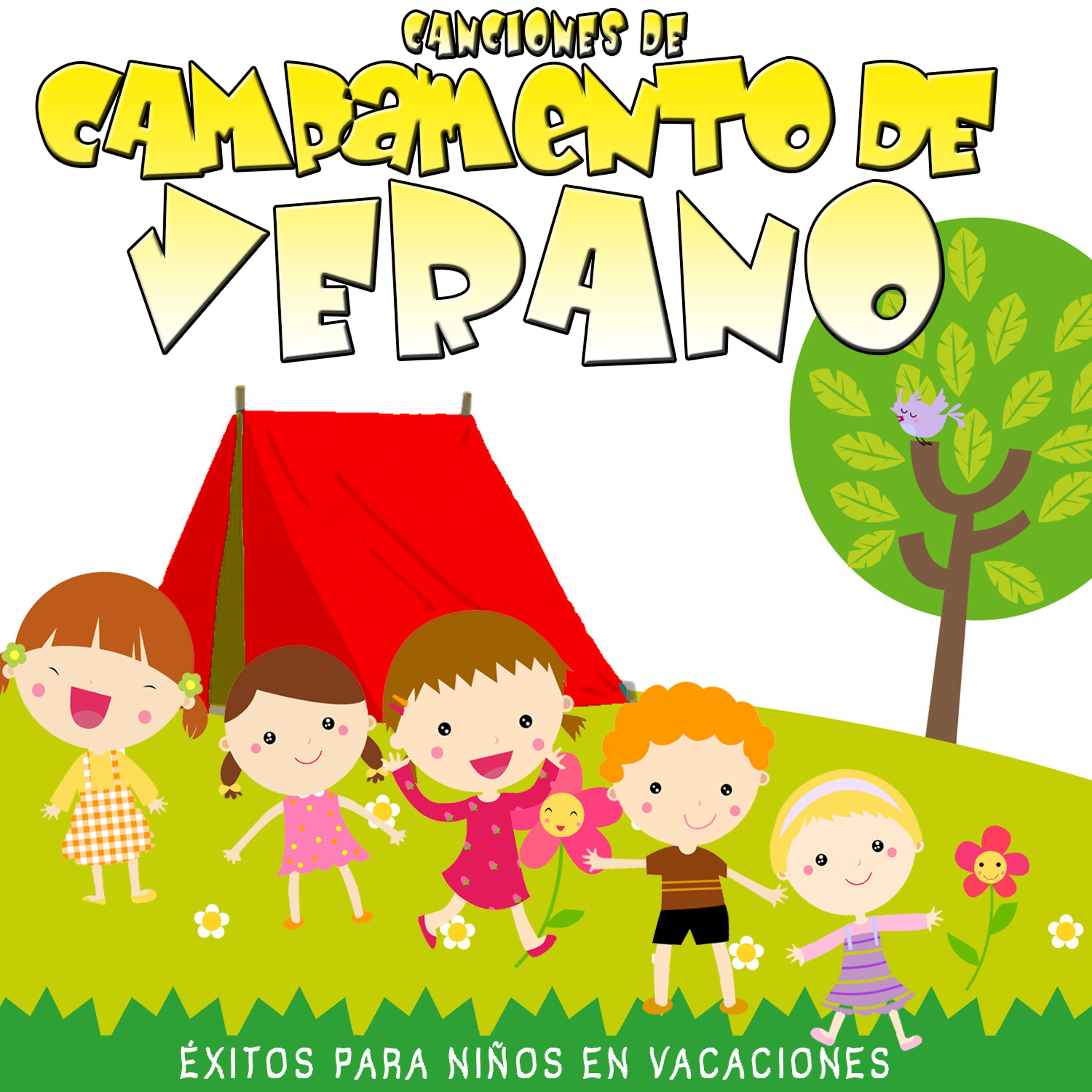 Постер альбома Éxitos para Niños en Vacaciones. Canciones de Campamento de Verano