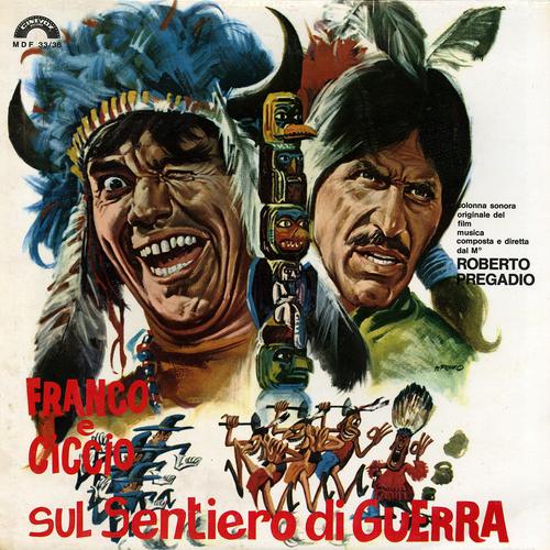 Постер альбома Franco e Ciccio sul sentiero di guerra