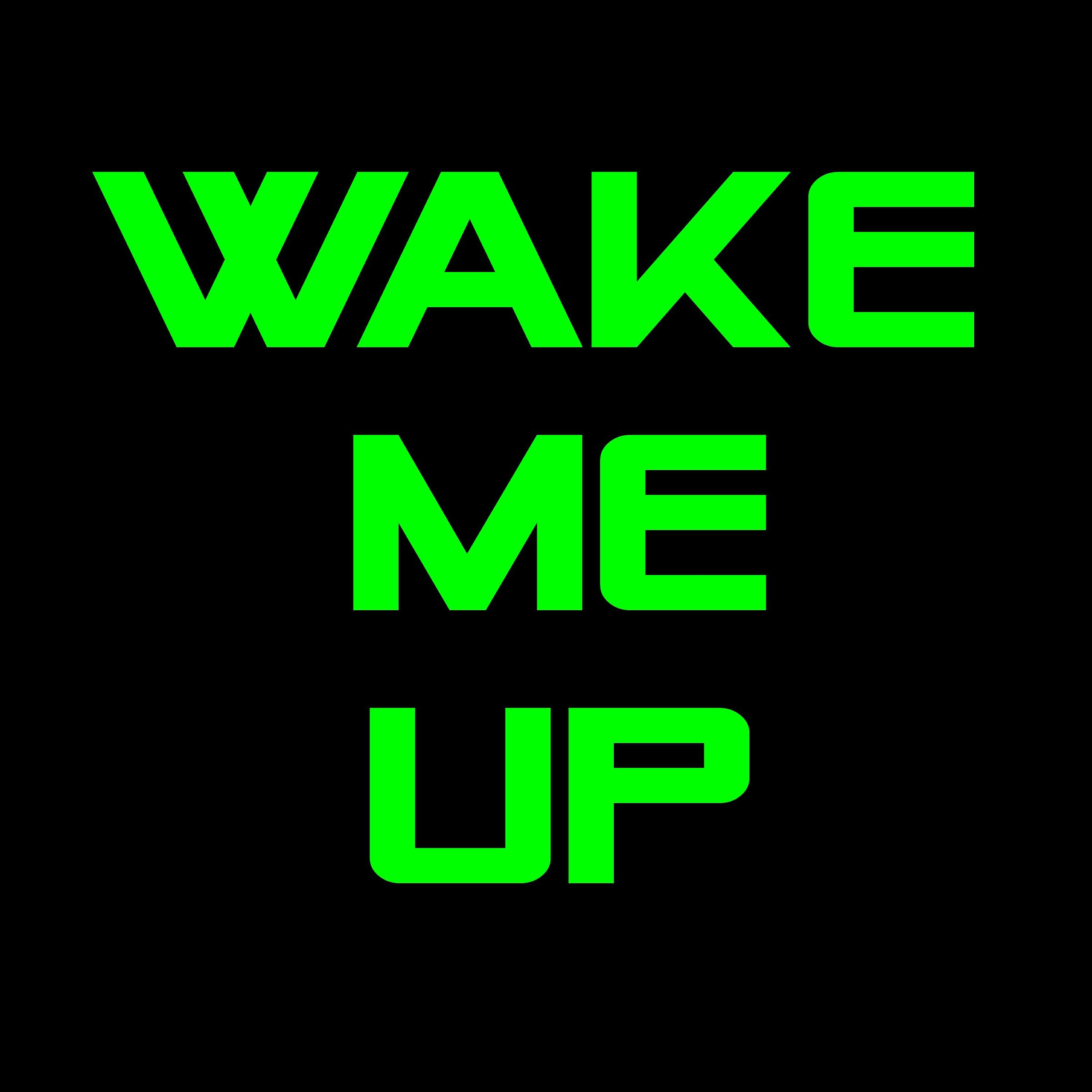 Слова wake me. Wake me up. Wake one. «Wake me Wake». Надпись Wake me up.