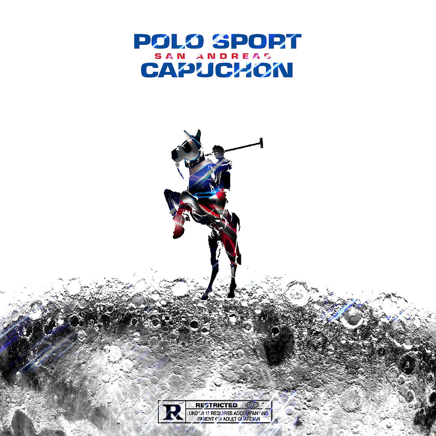 SAN ANDREAS - Polo Sport Capuchon