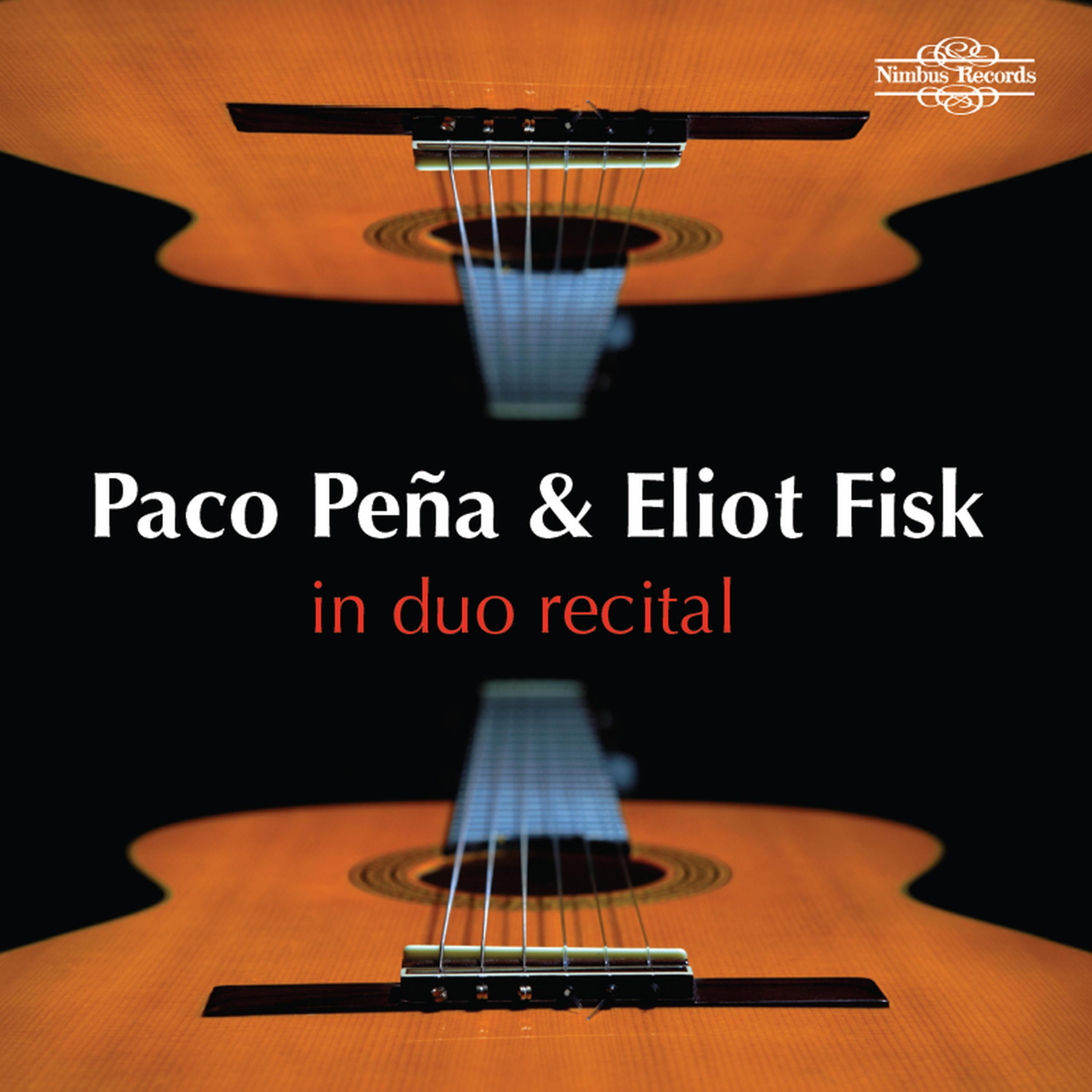 Постер альбома Paco Peña & Eliot Fisk in Duo Recital