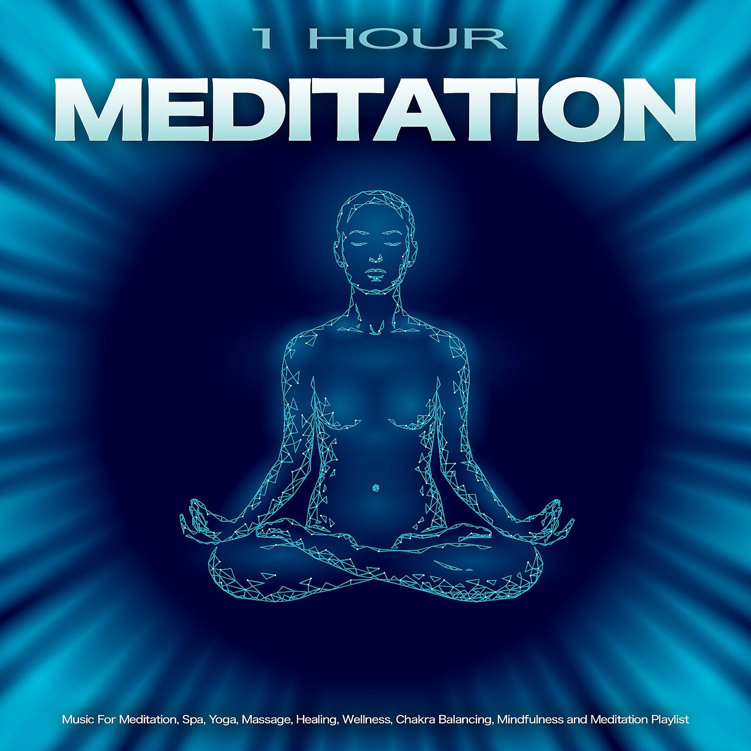 Постер альбома 1 Hour Meditation: Music For Meditation, Spa, Yoga, Massage, Healing, Wellness, Chakra Balancing, Mindfulness and Meditation Playlist