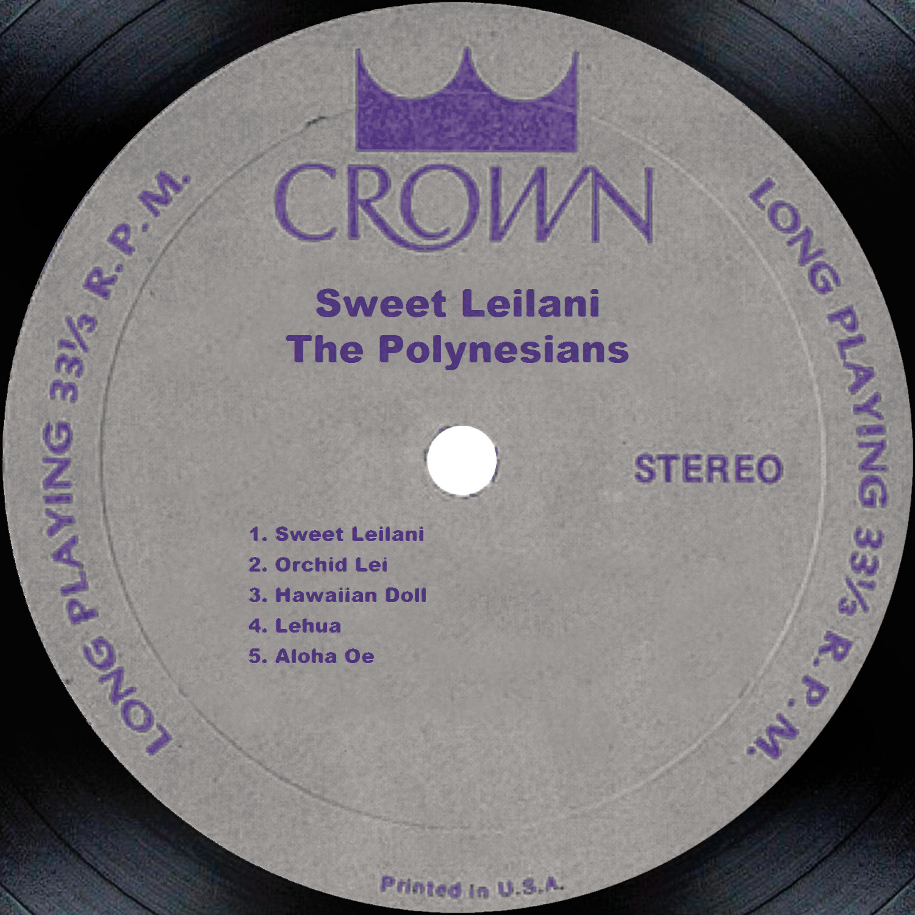 The Polynesians - Sweet Leilani