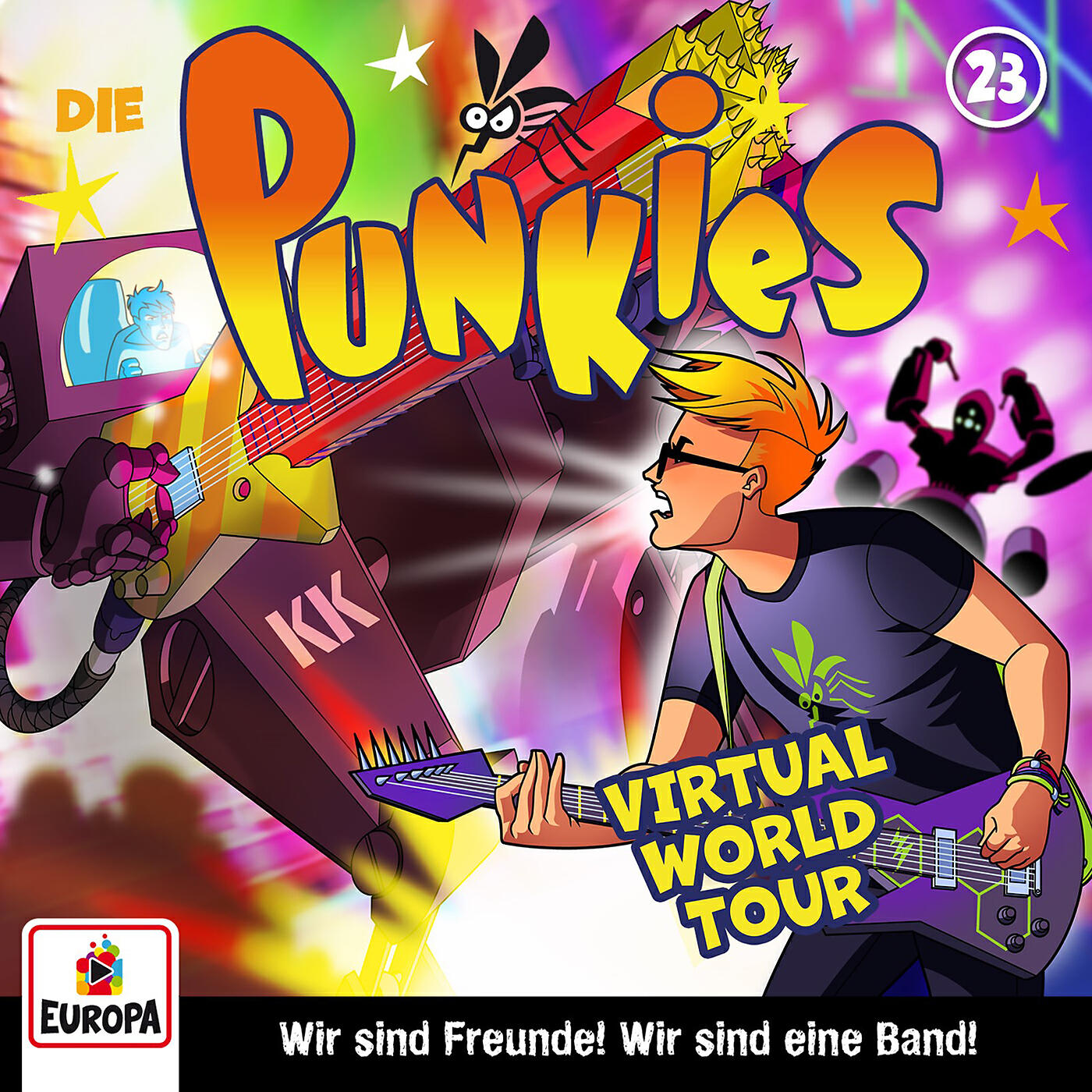 Die Punkies - 023 - Virtual World Tour! (Titelsong - Die Punkies - lang)