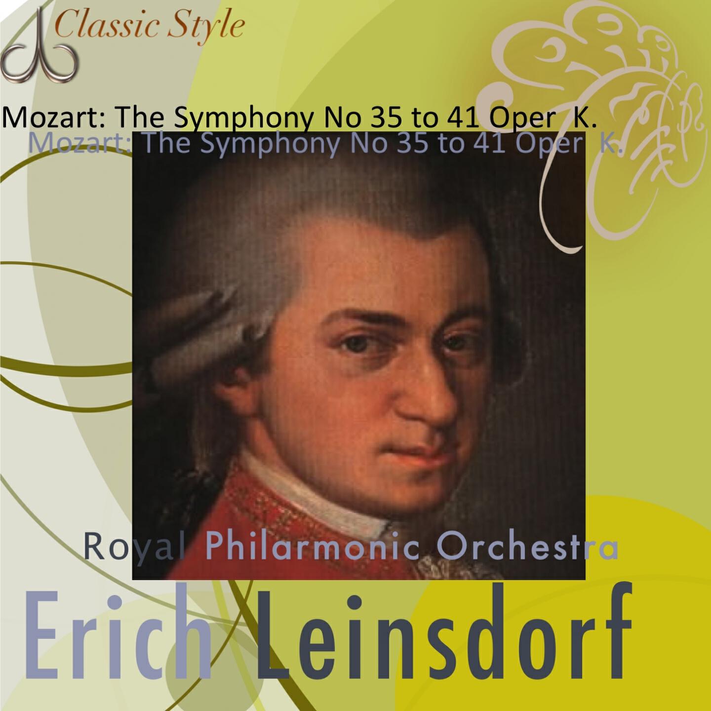 Royal Philharmonic Orchestra - Symphony No. 36, C-dur, K425, 'Linz' : III. Menuetto