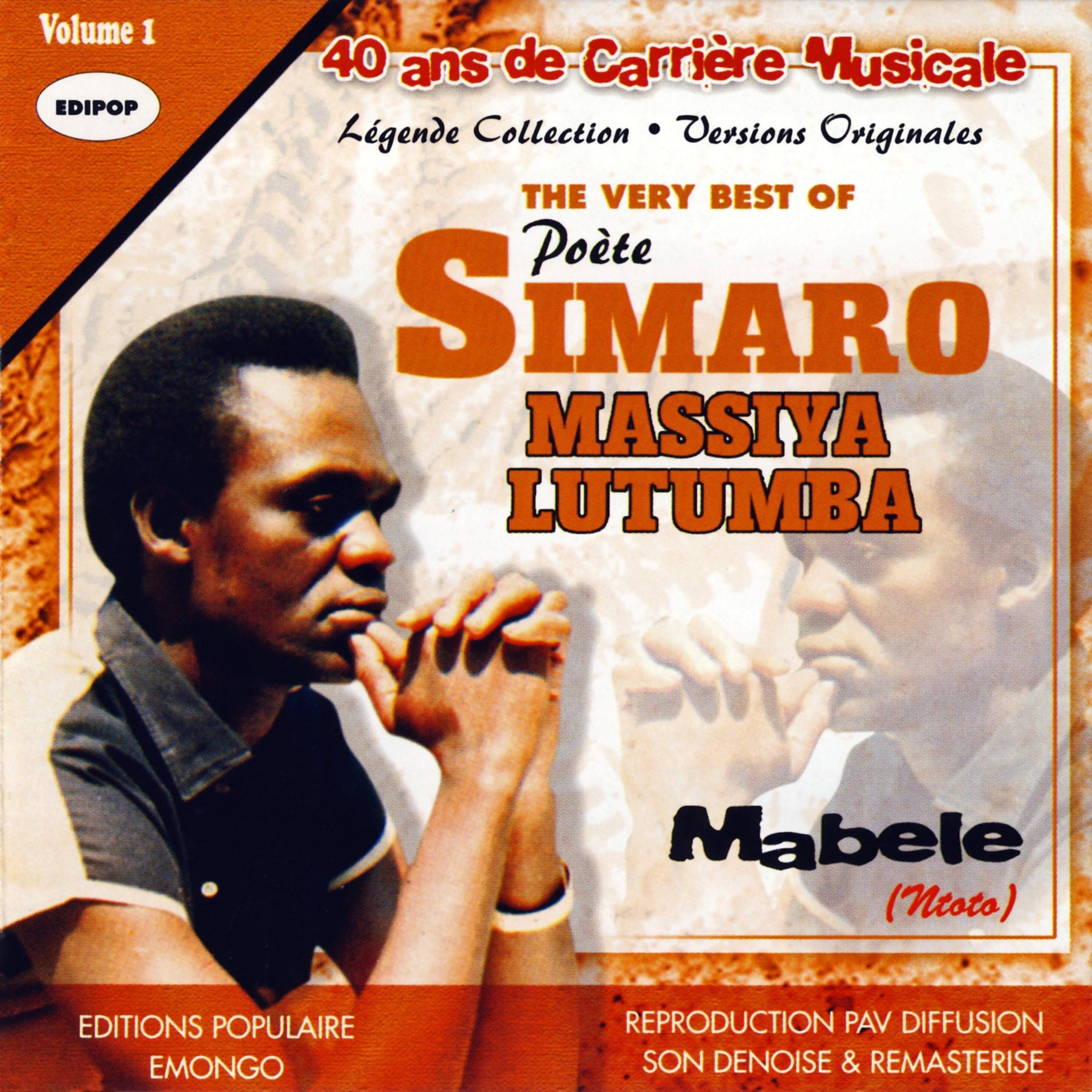 Постер альбома The Very Best of Poète Simaro Massiya Lutumba, Vol 1: Mabele (Ntoto)