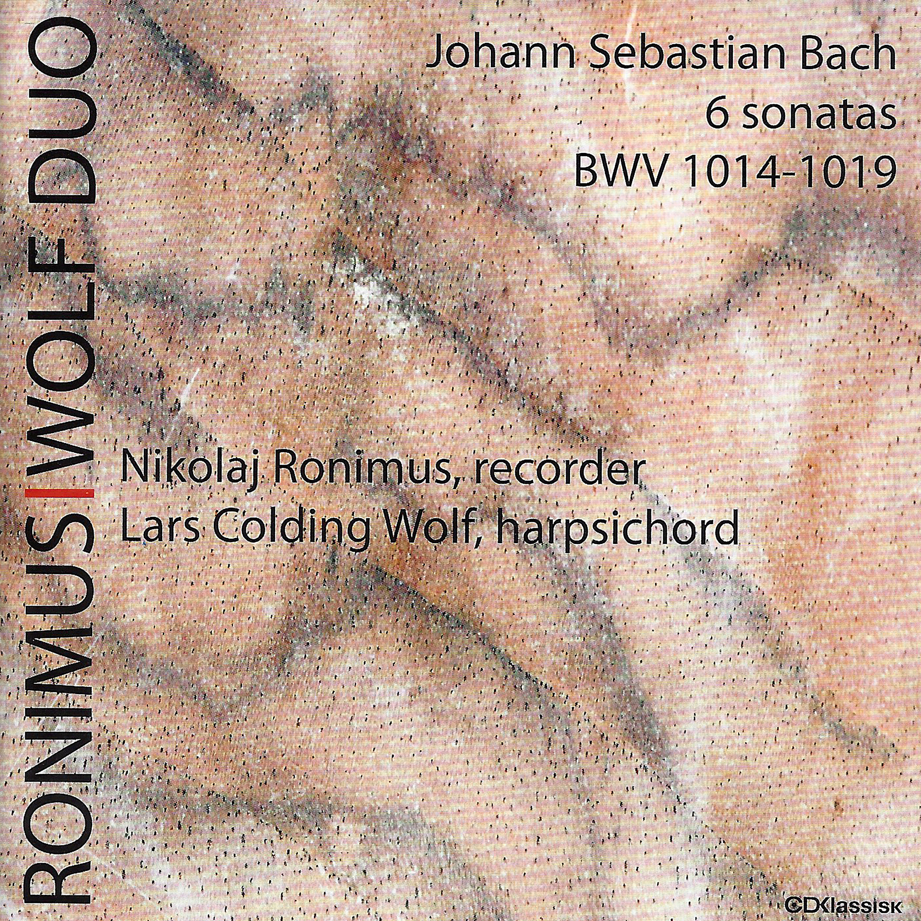 Lars Colding Wolf - Sonata III In E, BWV 1016: III. Adagio Ma Non Tanto